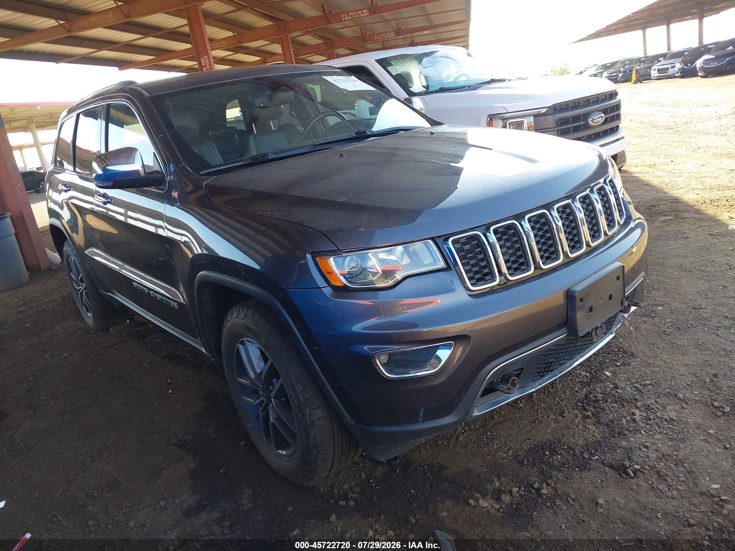 2020 Jeep Grand Cherokee Limited, VIN 1C4RJFBG1LC110043 — Not stated