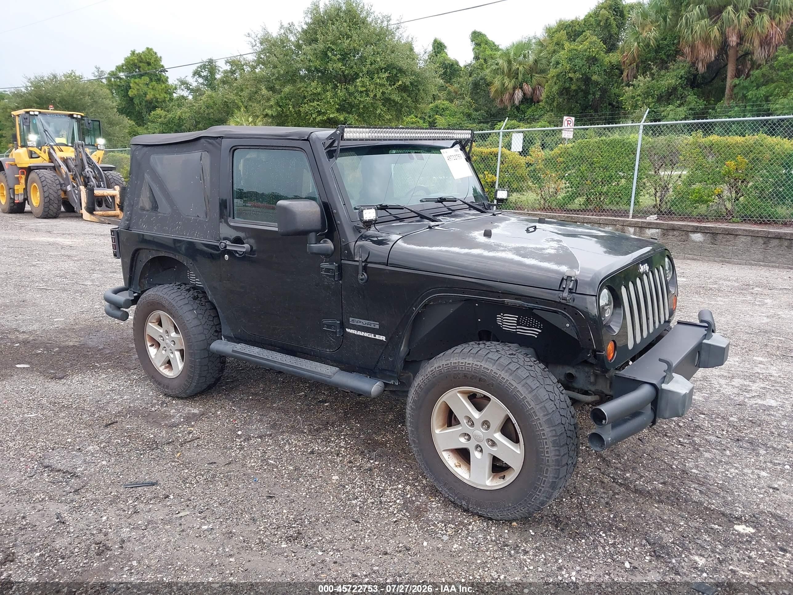 2011 Jeep Wrangler Sport, VIN 1J4AA2D12BL579570 — Mechanical