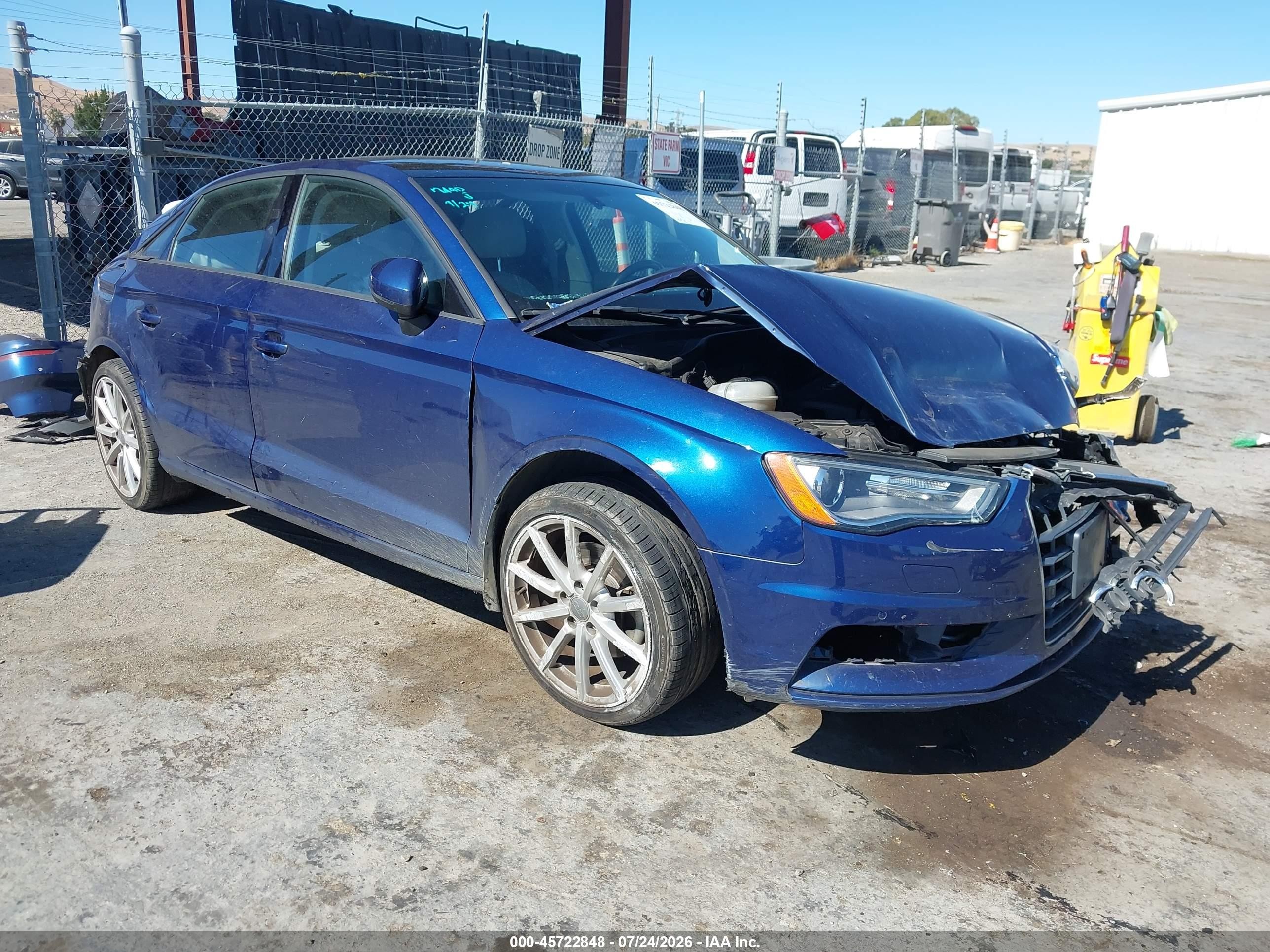 2016 Audi A3 Premium, VIN WAUB8GFF2G1068498 — All over