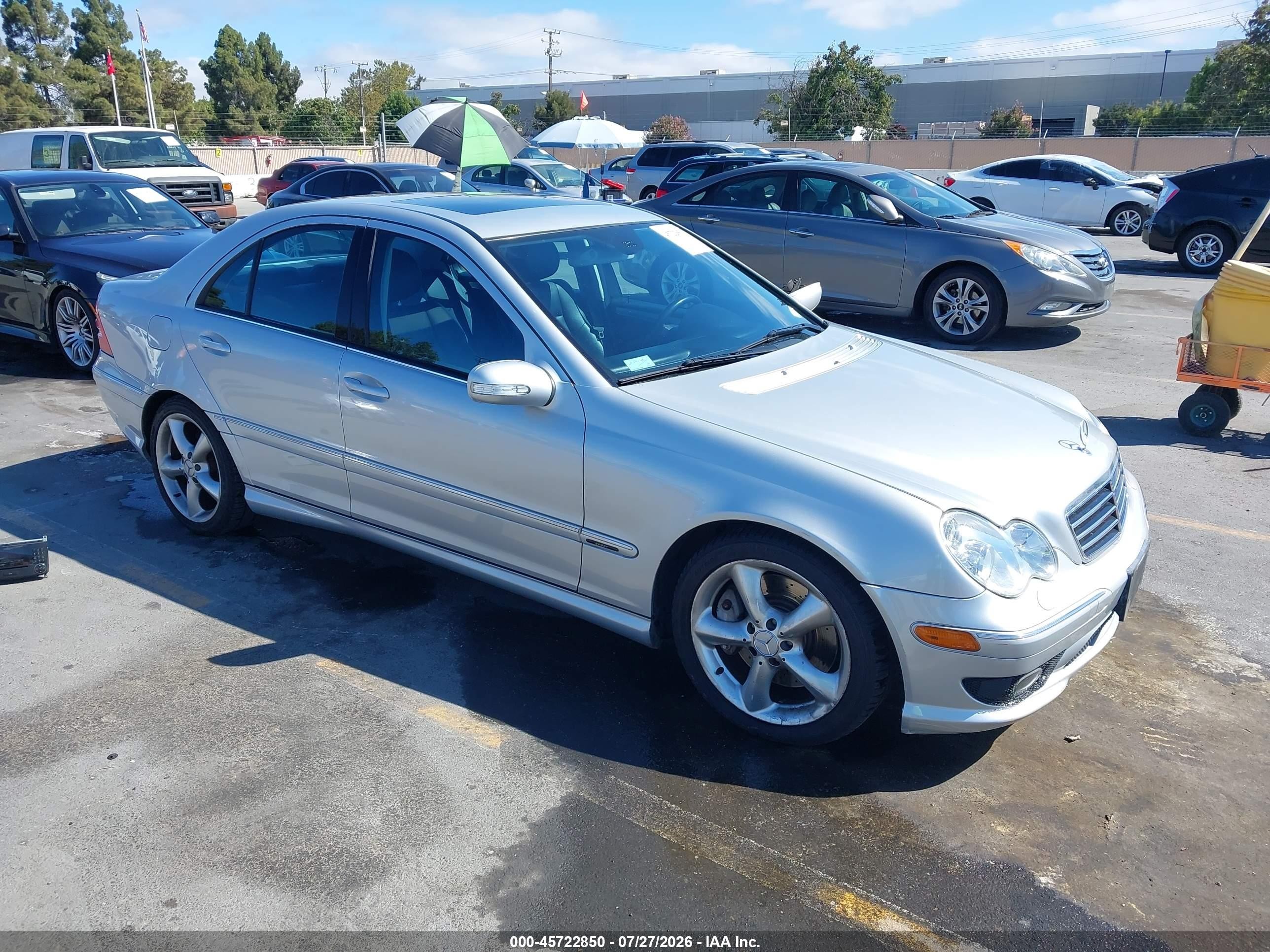 2006 Mercedes-Benz C 230 Sport, VIN WDBRF52HX6F743663 — Side