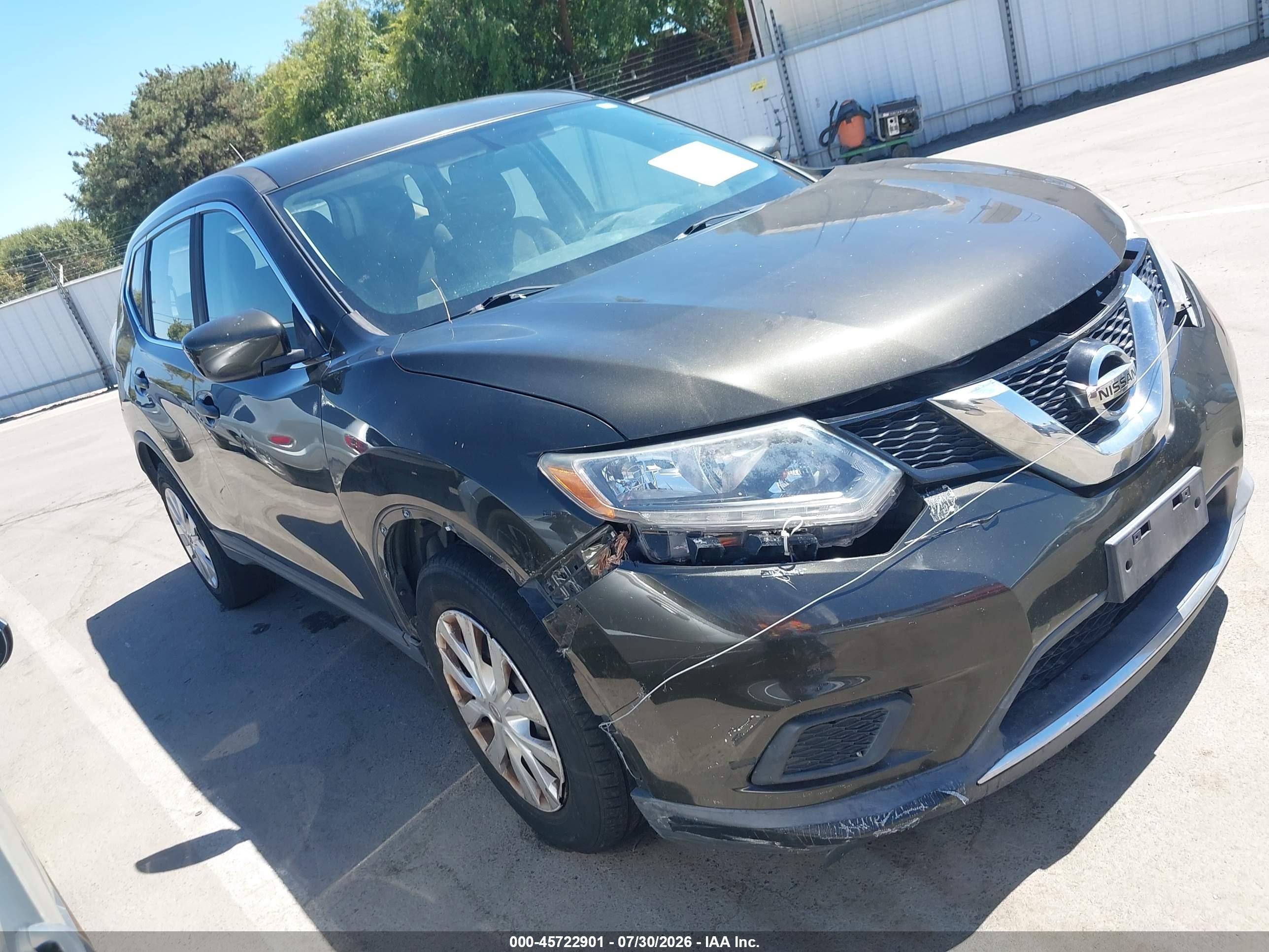 2016 Nissan Rogue SV, VIN KNMAT2MT5GP672472 — Normal wear