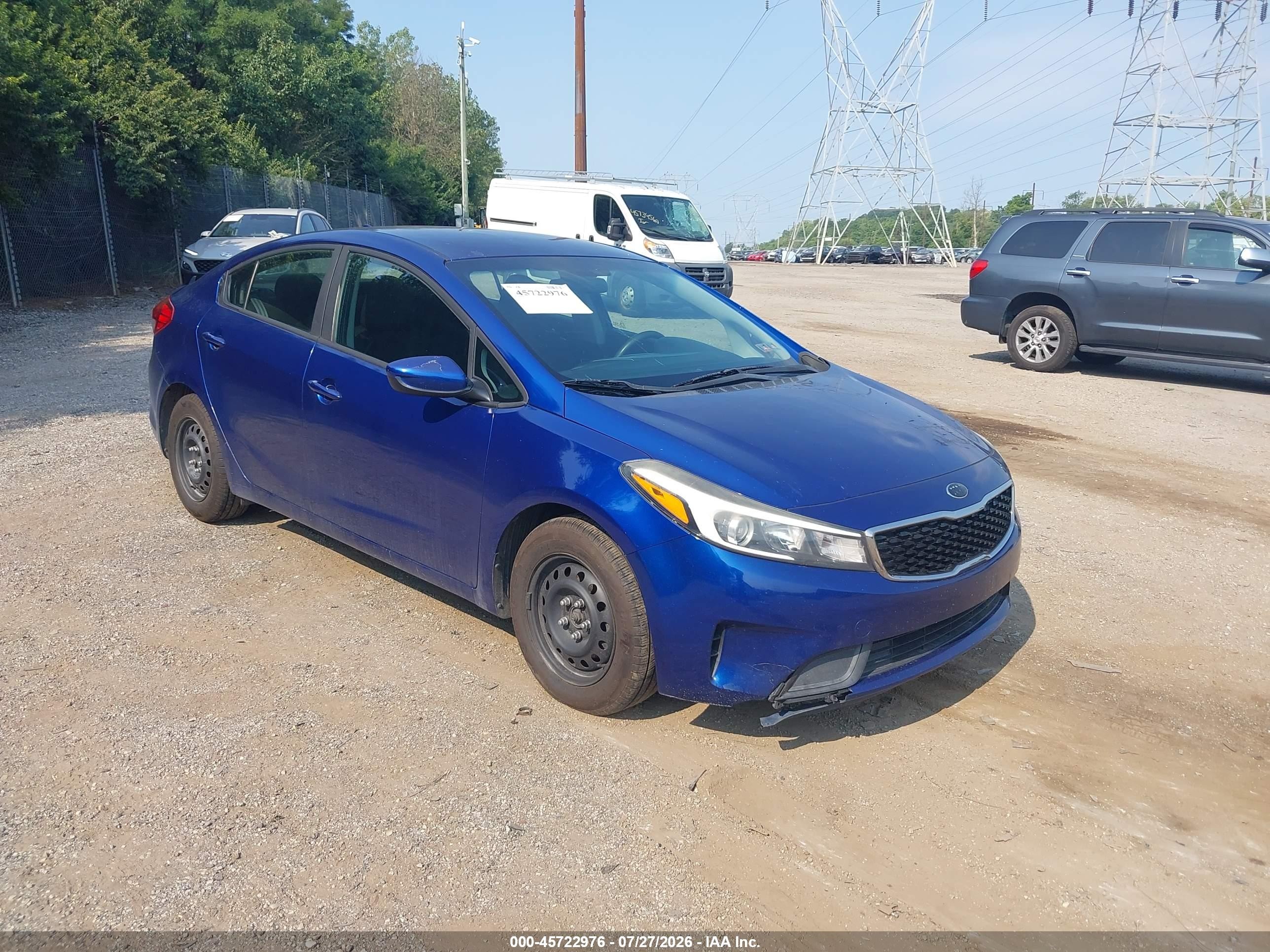 2017 Kia Forte LX, VIN 3KPFK4A76HE043557 — Normal wear