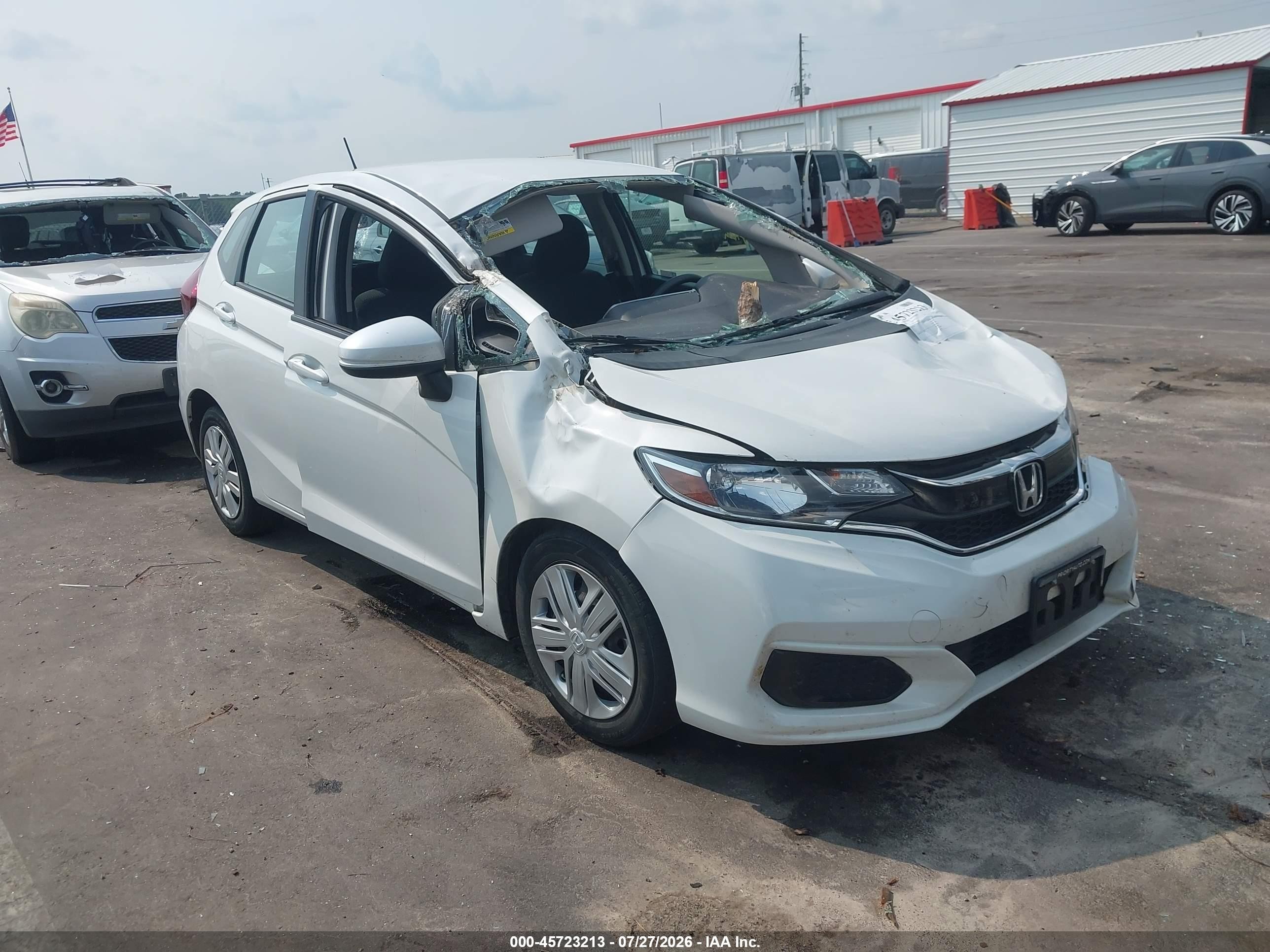 2019 Honda Fit LX, VIN 3HGGK5H45KM744174 — Storm