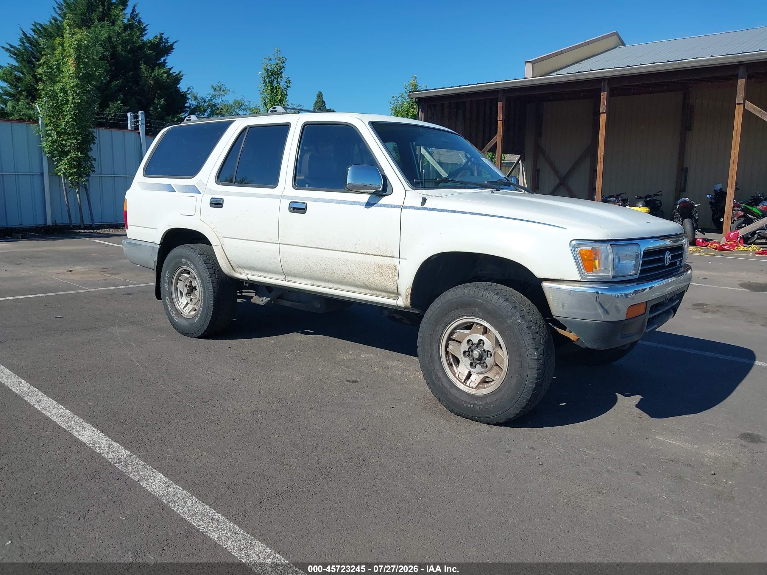 1993 Toyota 4Runner, VIN JT3VN39W6P0102479 — Normal wear