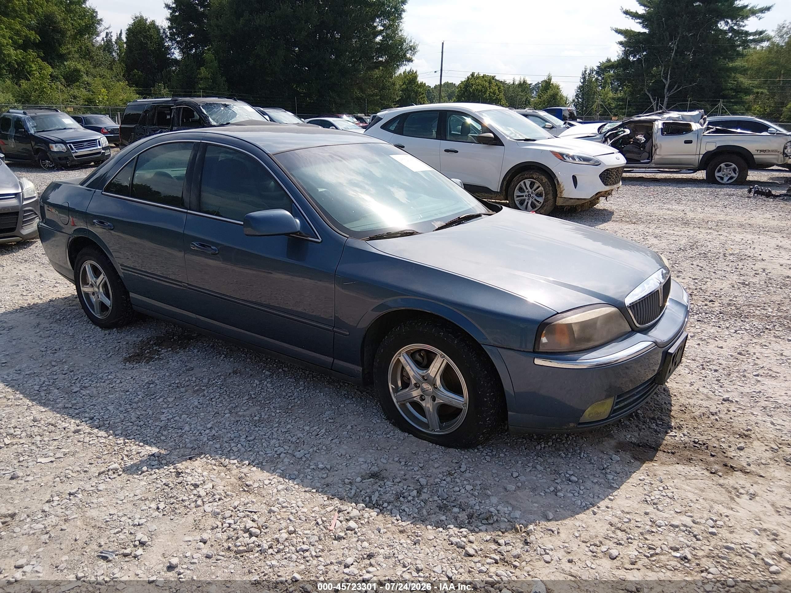 2005 Lincoln LS Luxury, VIN 1LNHM86S55Y625612 — Normal wear