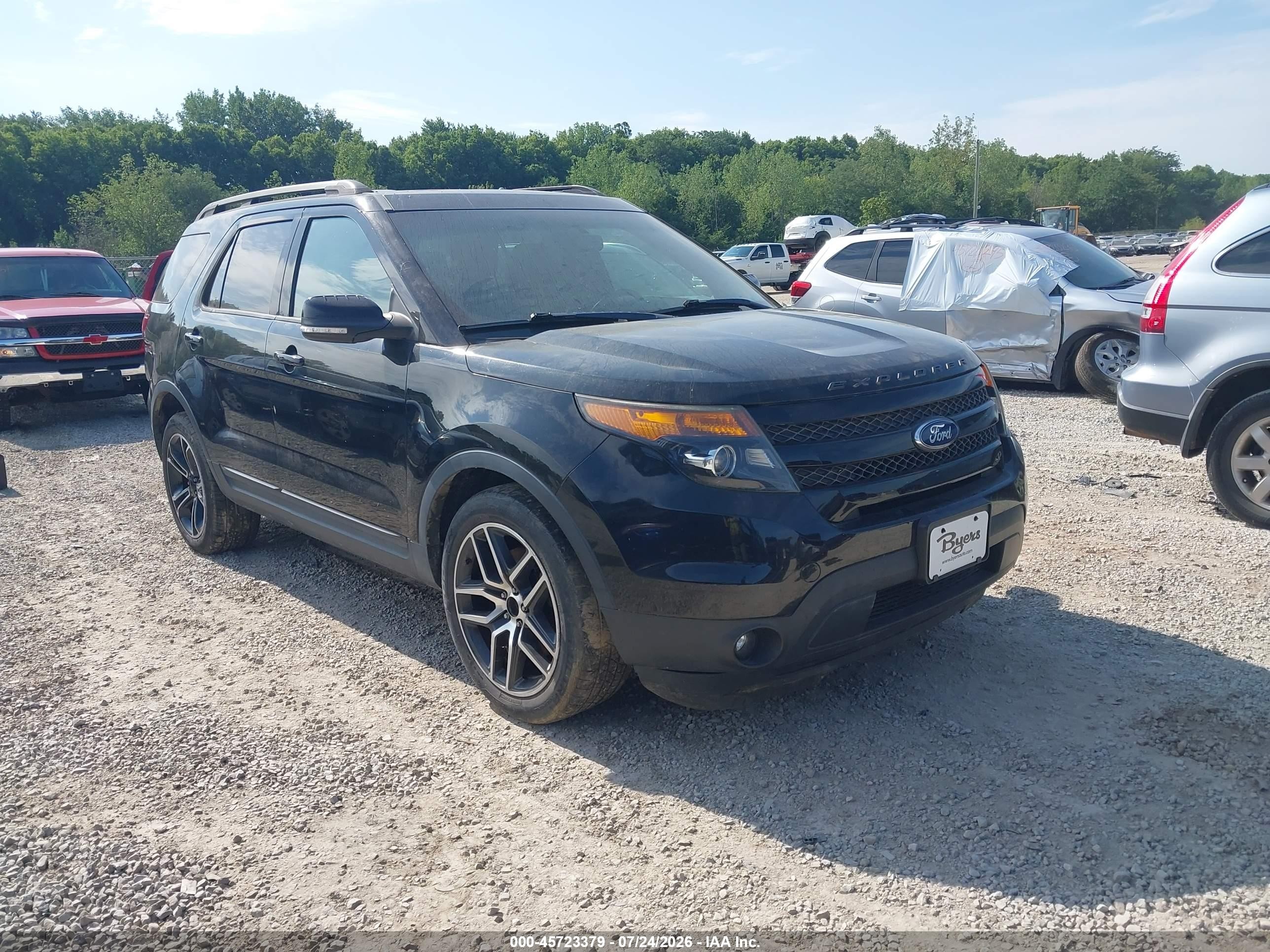 2015 Ford Explorer Sport, VIN 1FM5K8GT9FGC12194 — Normal wear