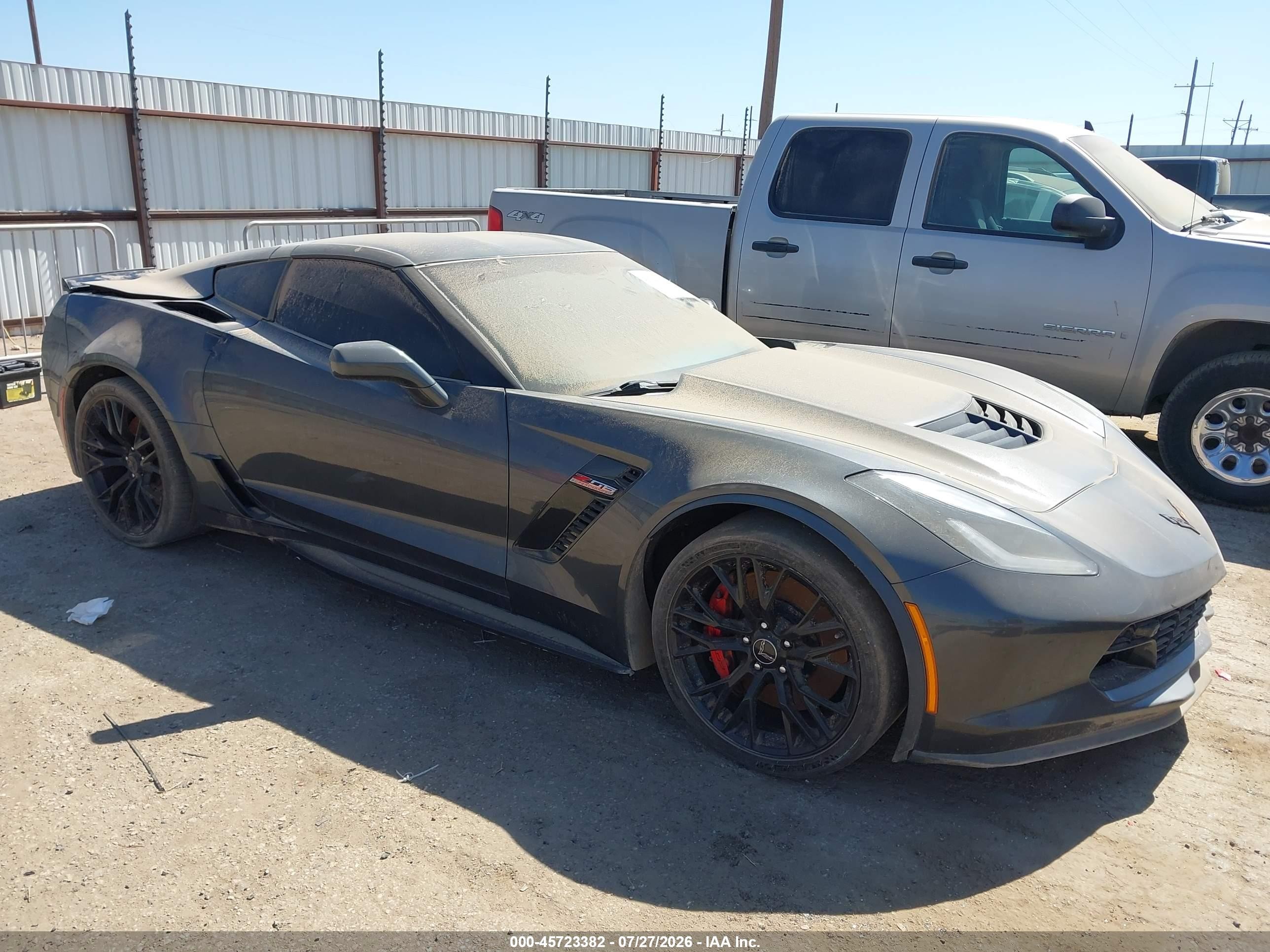 2018 Chevrolet Corvette Z06 3LZ, VIN 1G1YU2D60J5601424 — Theft recovery