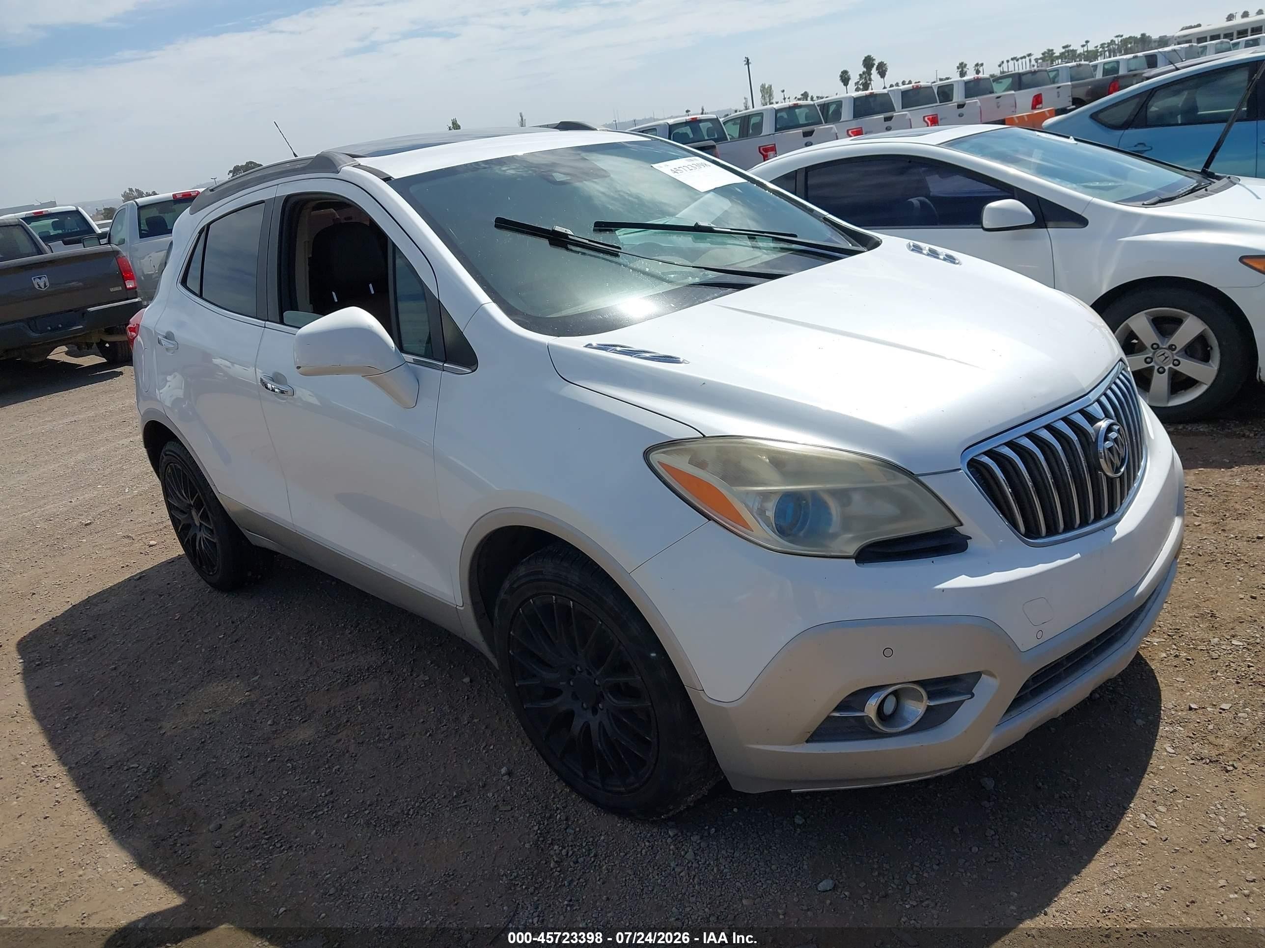 2013 Buick Encore Premium, VIN KL4CJDSB3DB113395 — Normal wear