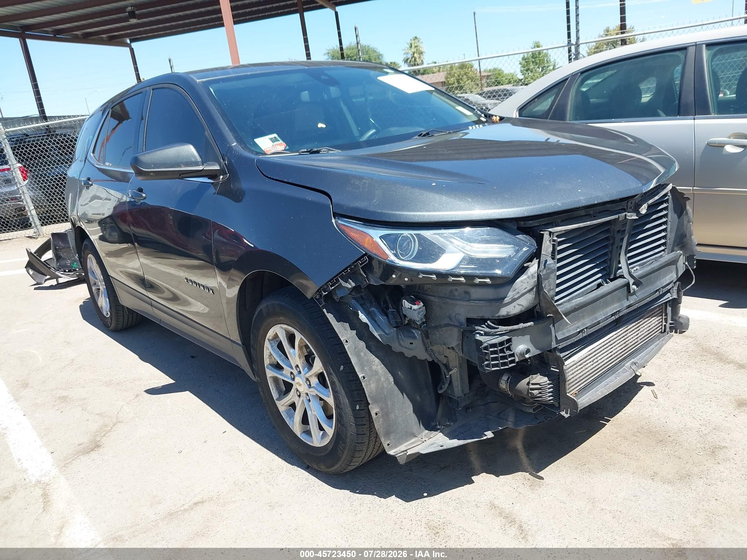 2020 Chevrolet Equinox LT, VIN 2GNAXKEV7L6189653 — Not stated