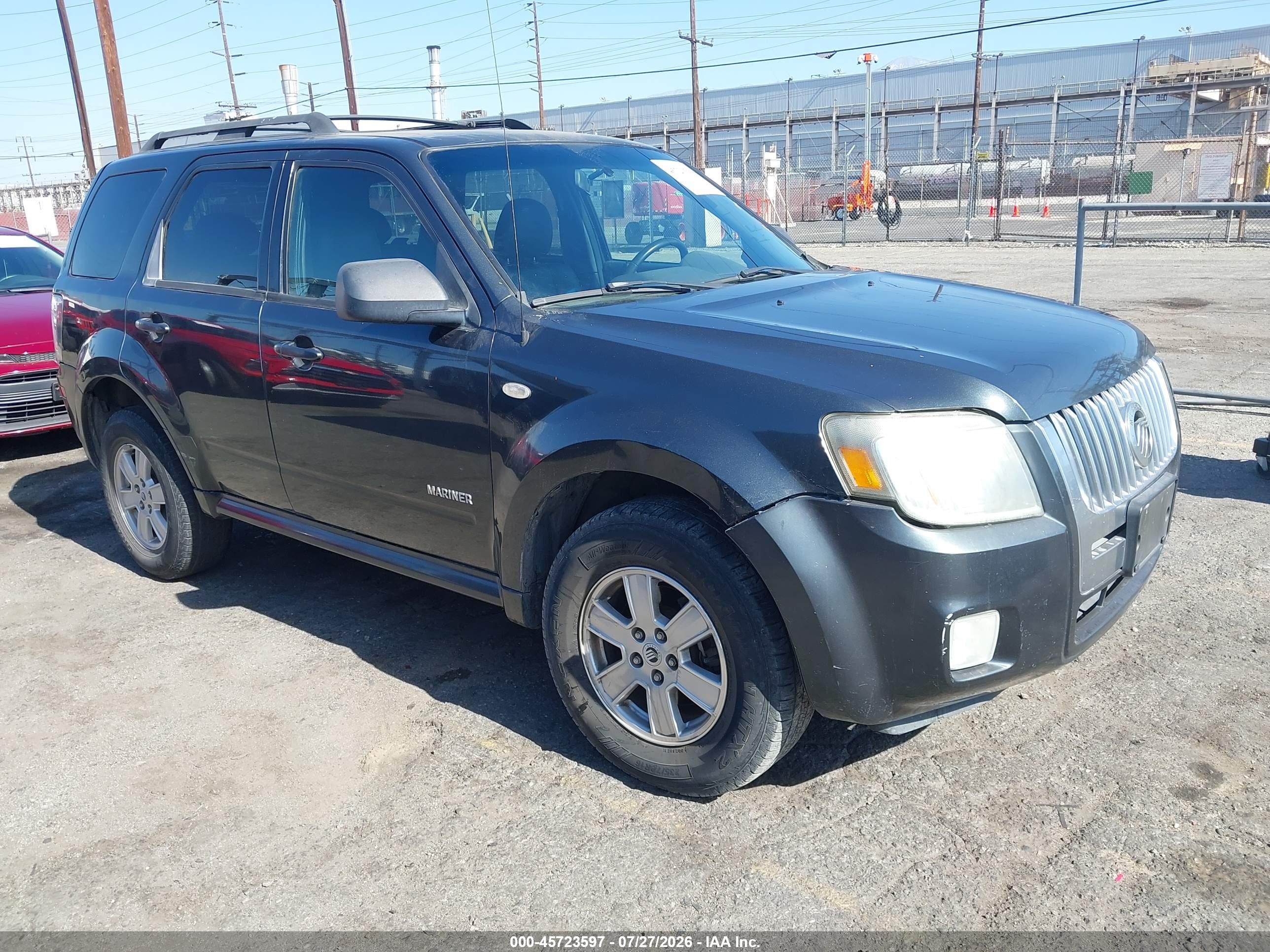 2008 Mercury Mariner, VIN 4M2CU81198KJ49282 — Front end