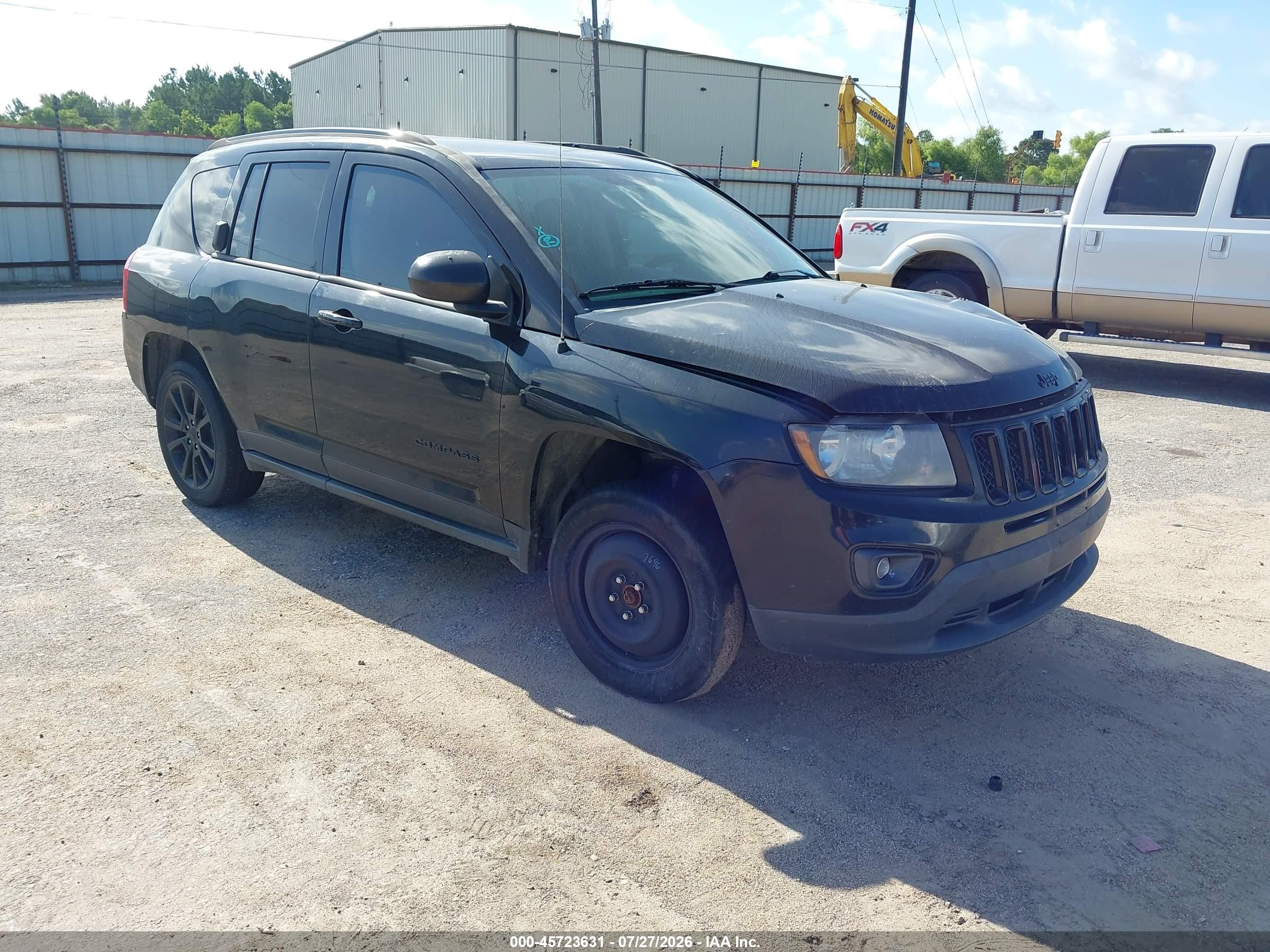 2014 Jeep Compass Sport, VIN 1C4NJCBA9ED674416 — Normal wear