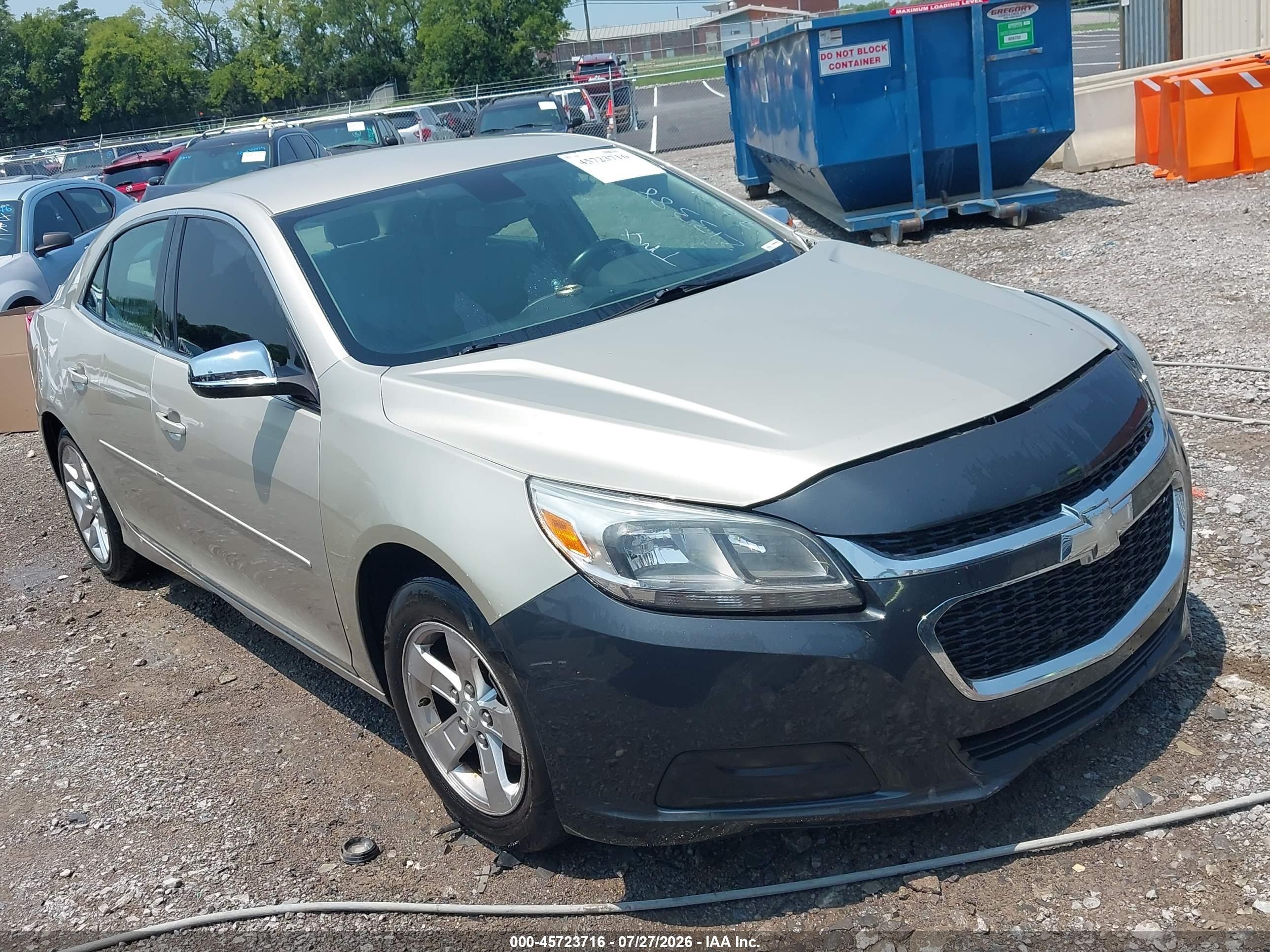 2014 Chevrolet Malibu LS, VIN 1G11B5SL8EF213388 — Normal wear