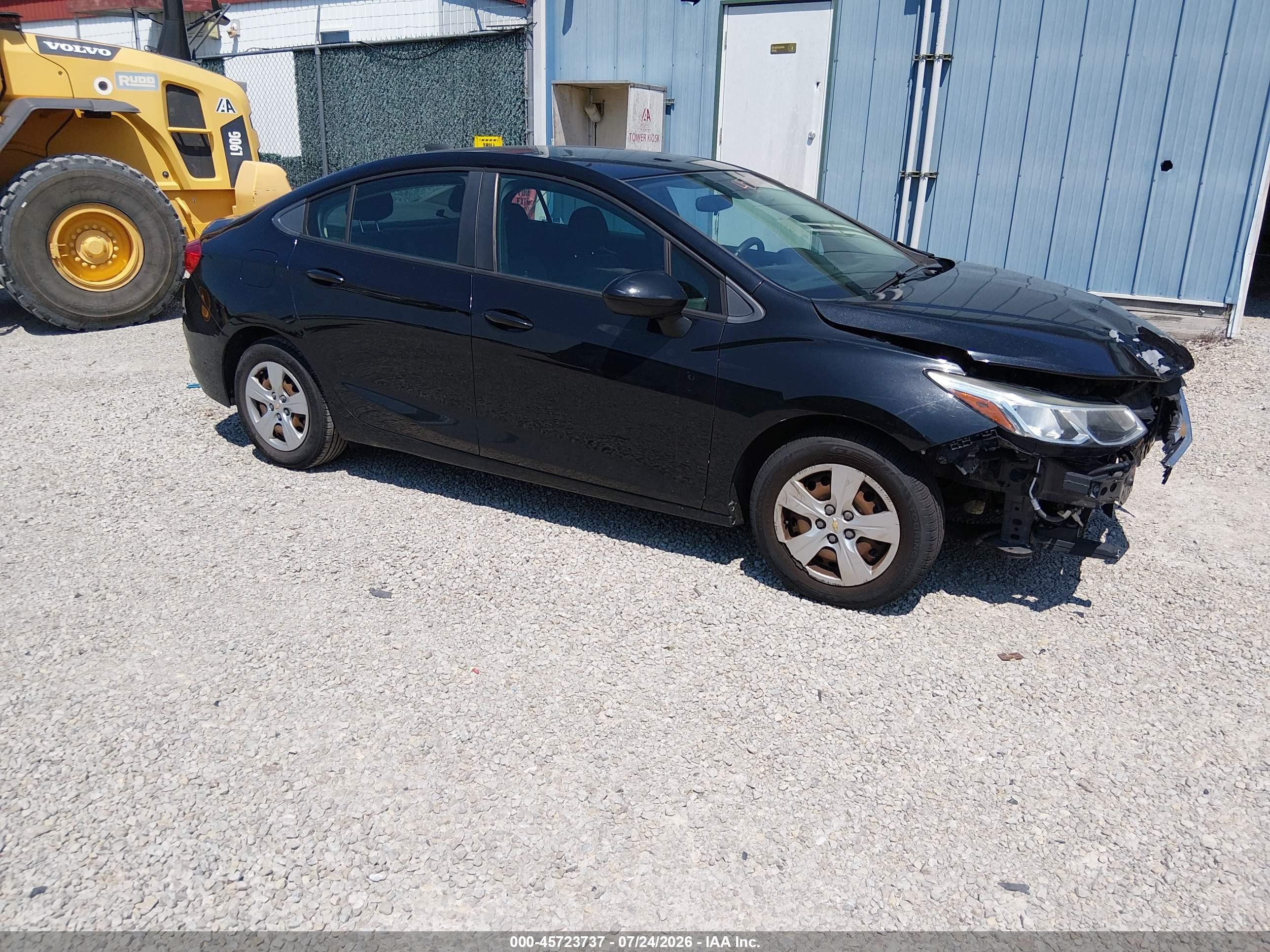2017 Chevrolet Cruze LS, VIN 1G1BC5SM4H7140755 — Обычный износ