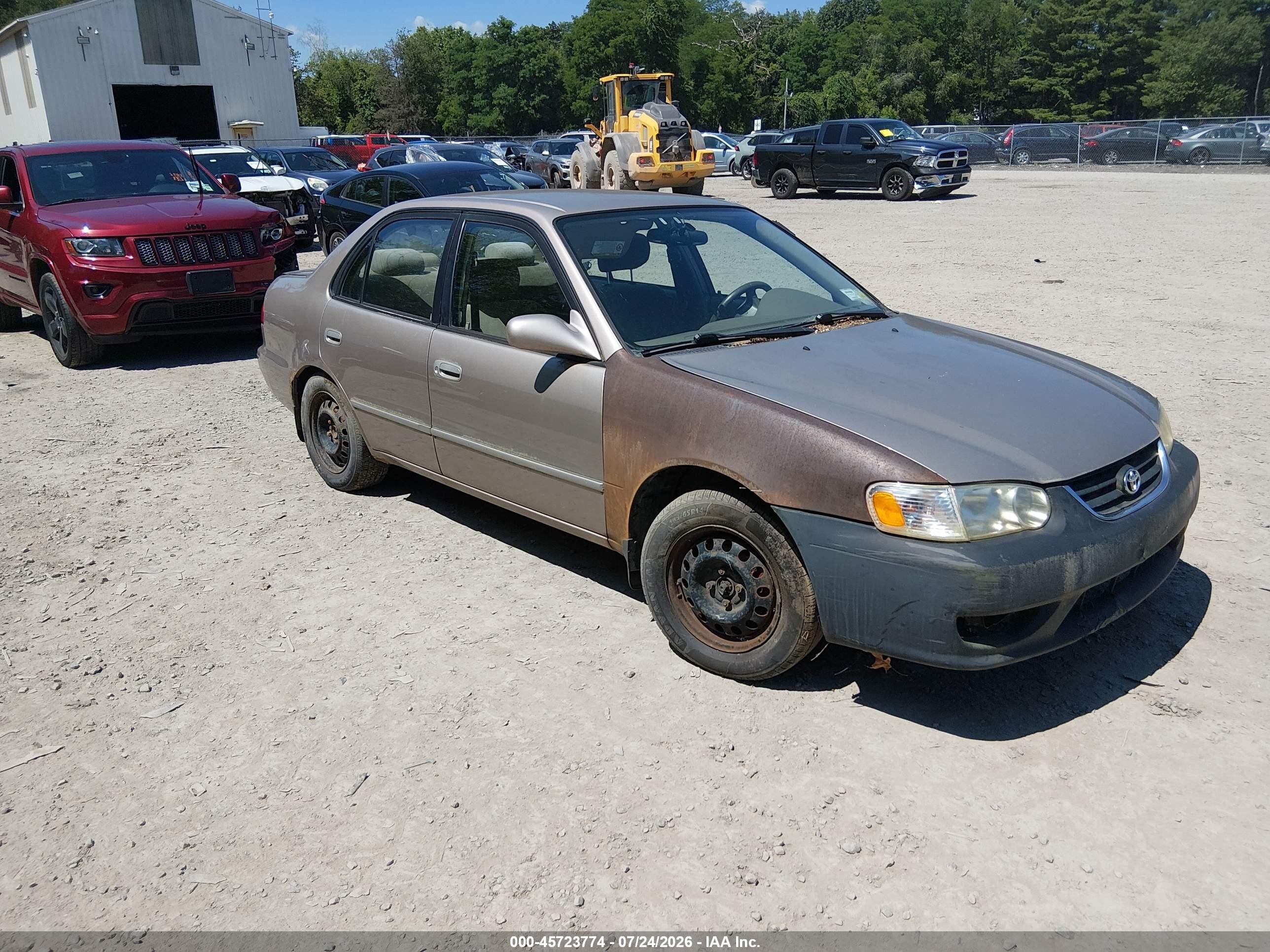 2002 Toyota Corolla CE, VIN 2T1BR12E02C527042 — Normal wear