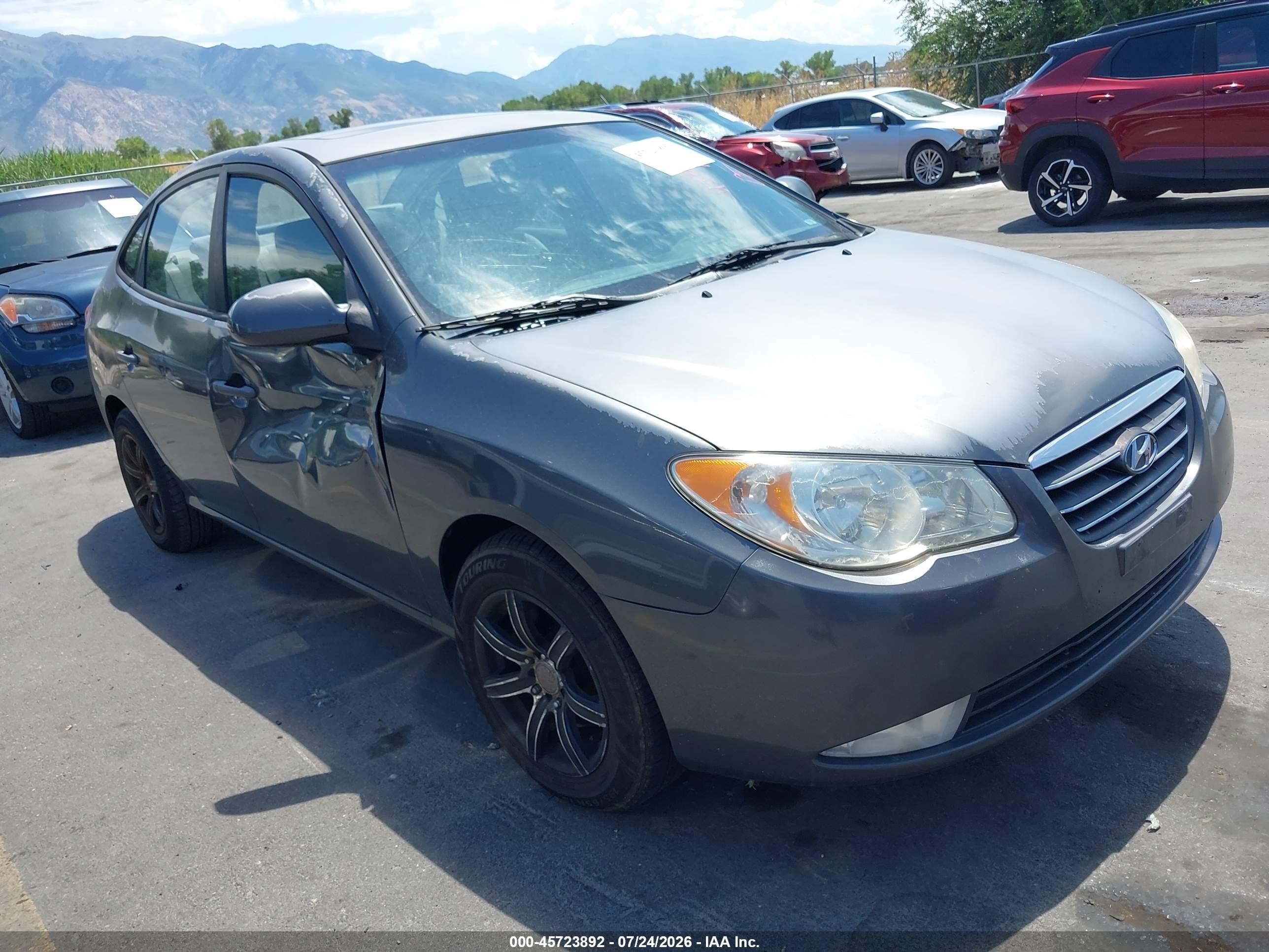 2007 Hyundai Elantra GLS, VIN KMHDU46D27U140539 — Normal wear