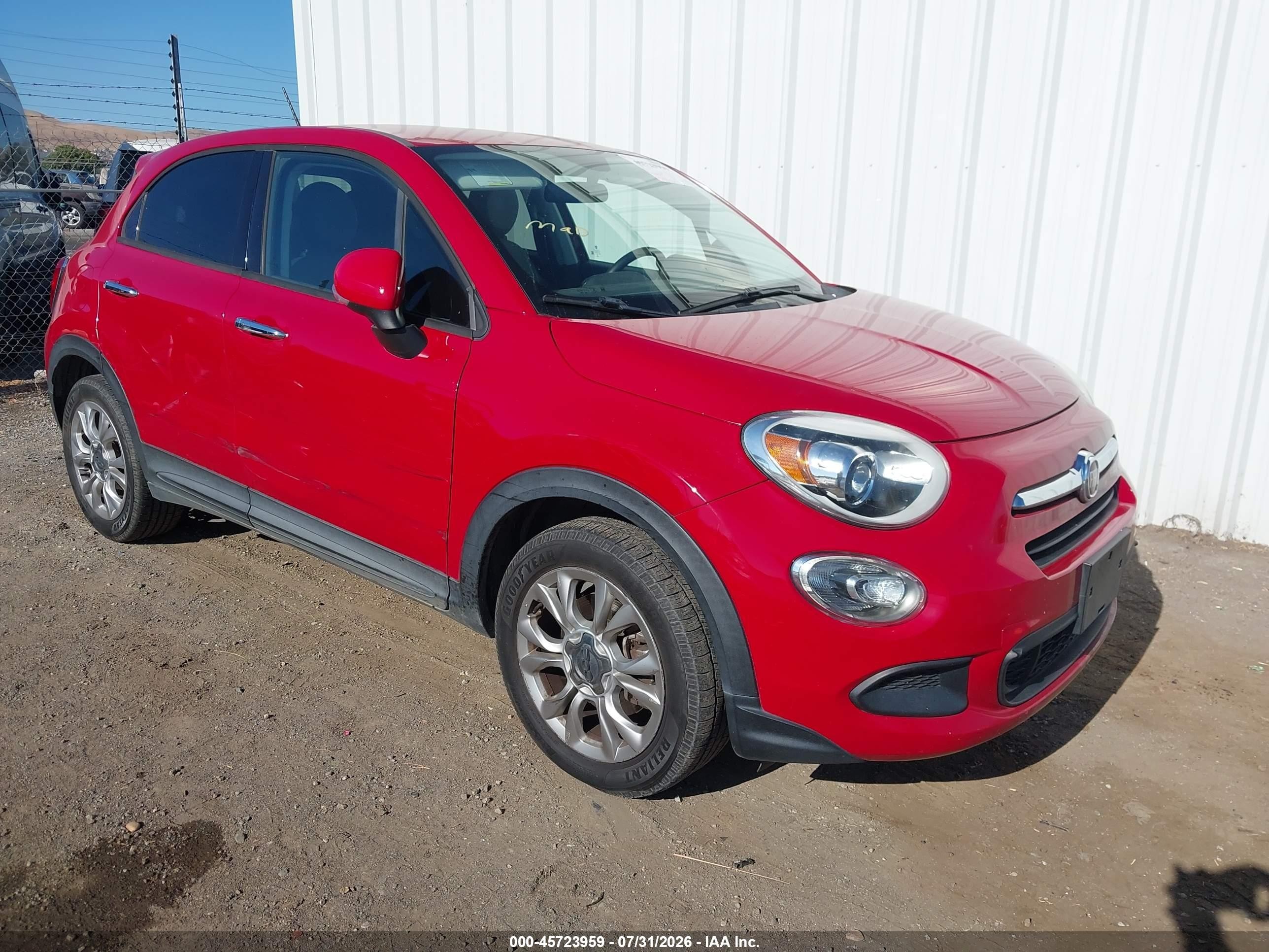 2016 FIAT 500X Easy, VIN ZFBCFXBT0GP336054 — Side