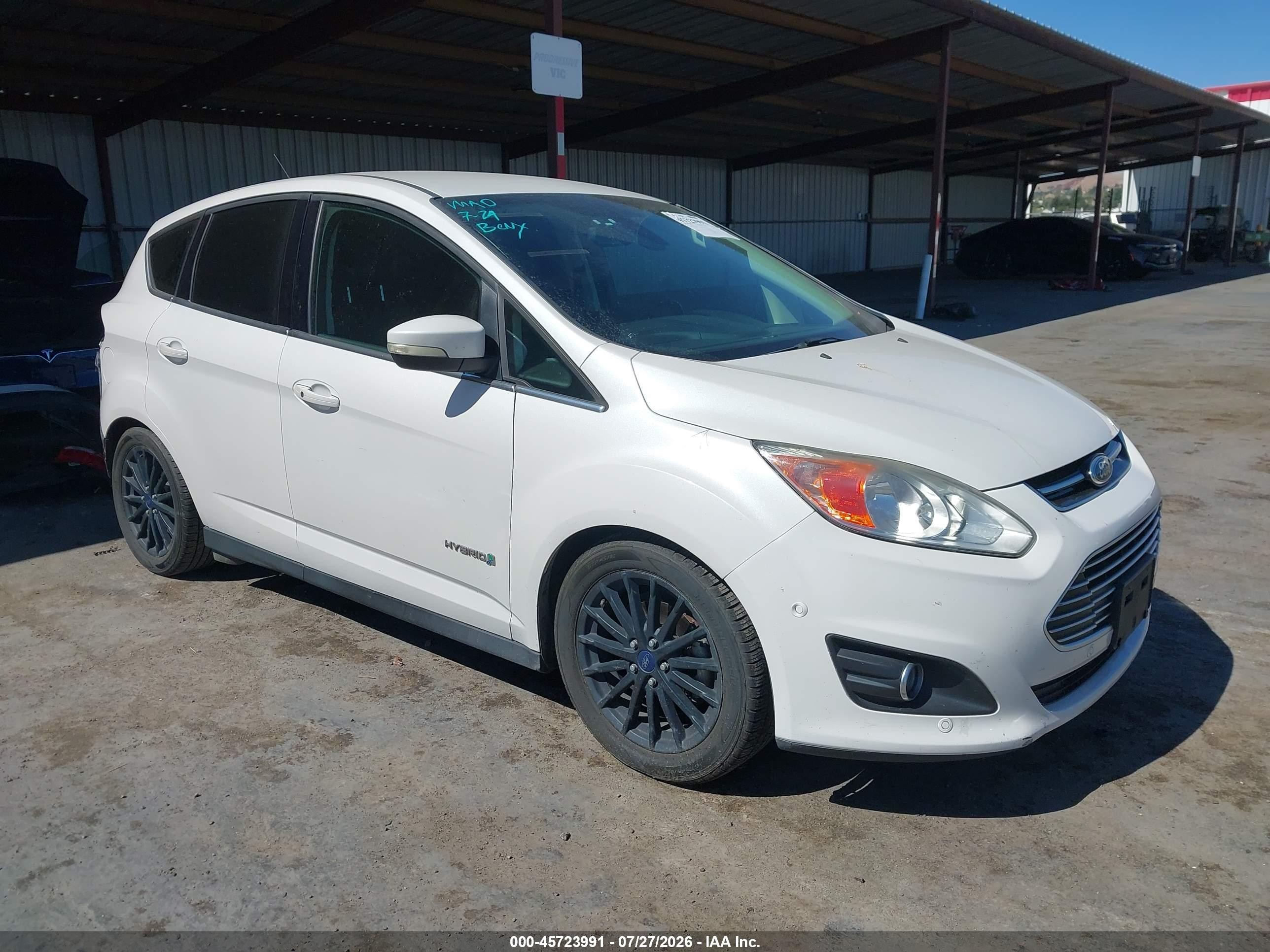 2015 Ford C-Max SEL, VIN 1FADP5BU4FL115692 — Rear end
