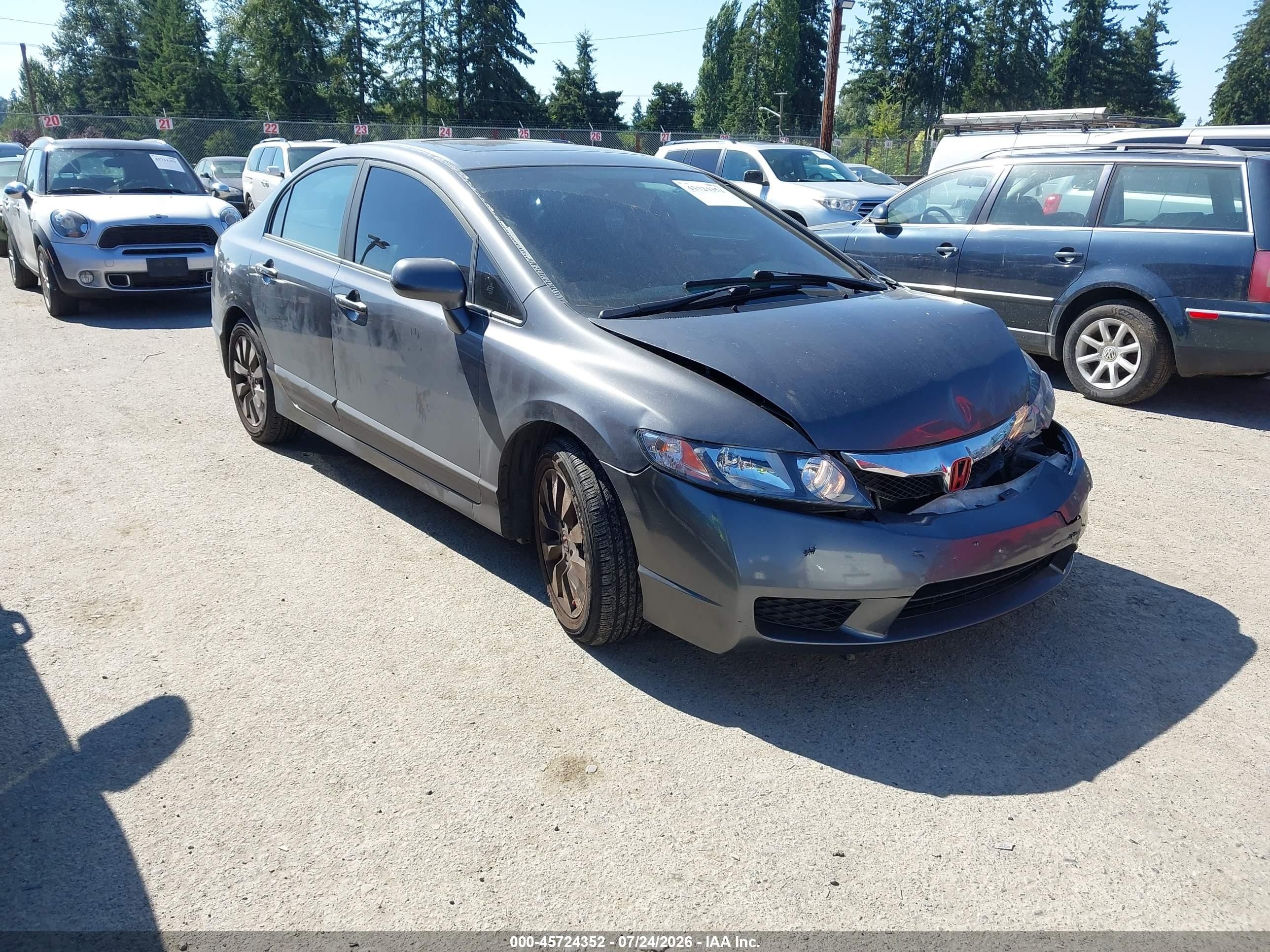 2010 Honda Civic EX-L, VIN 19XFA1F98AE061544 — Normal wear
