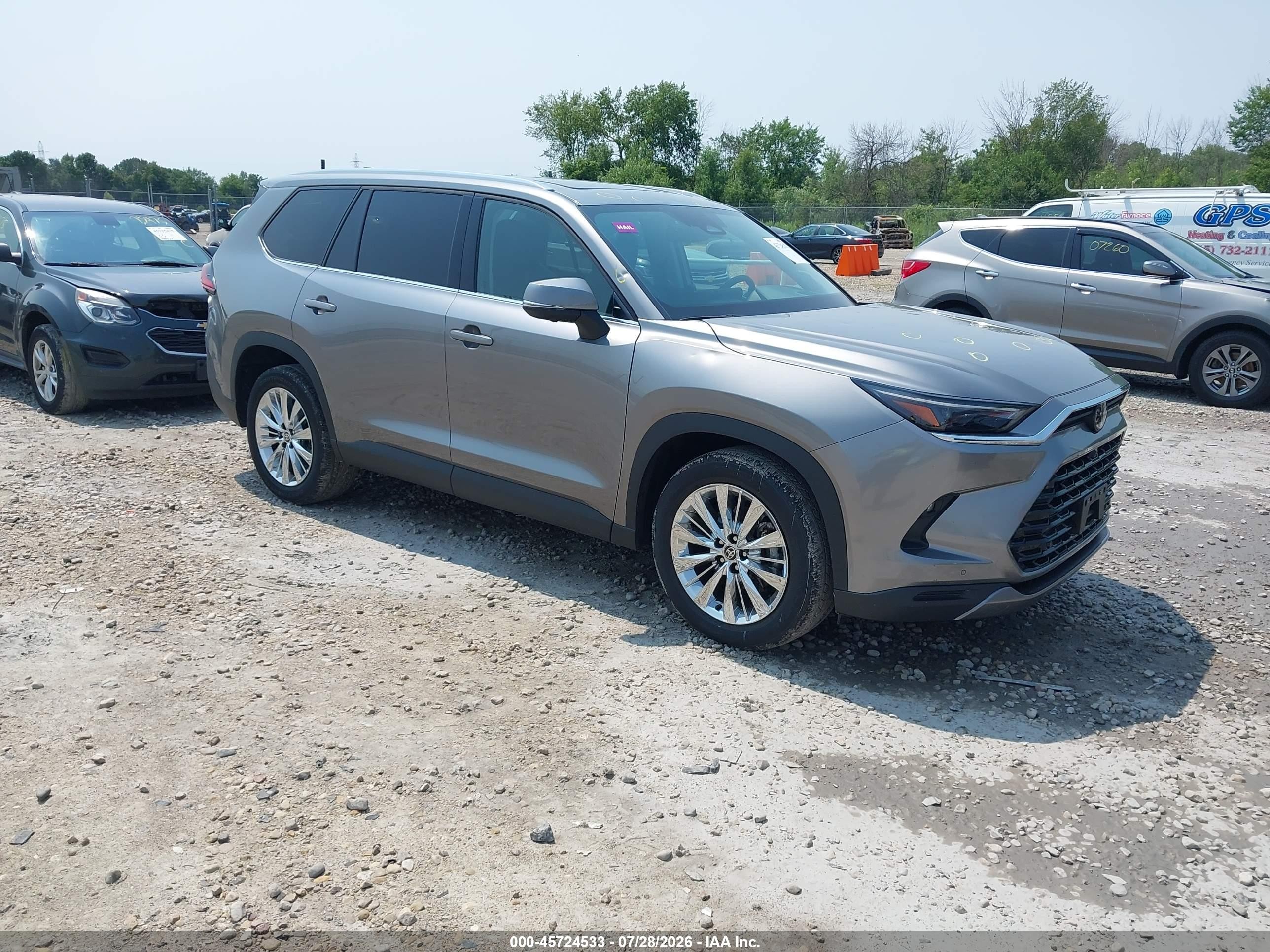 2025 Toyota Grand Highlander XLE, VIN 5TDAAAB59SS073092 — Град