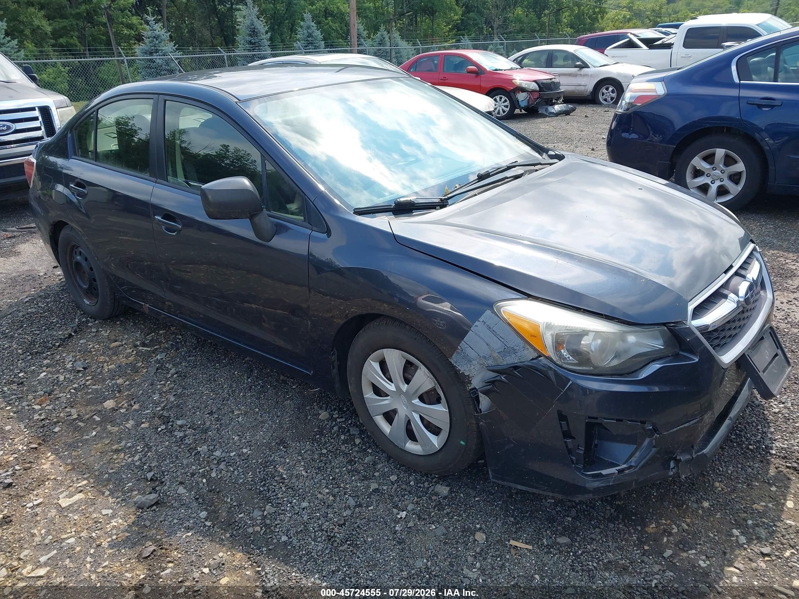 2014 Subaru Impreza, VIN JF1GJAA64EH026183 — Normal wear
