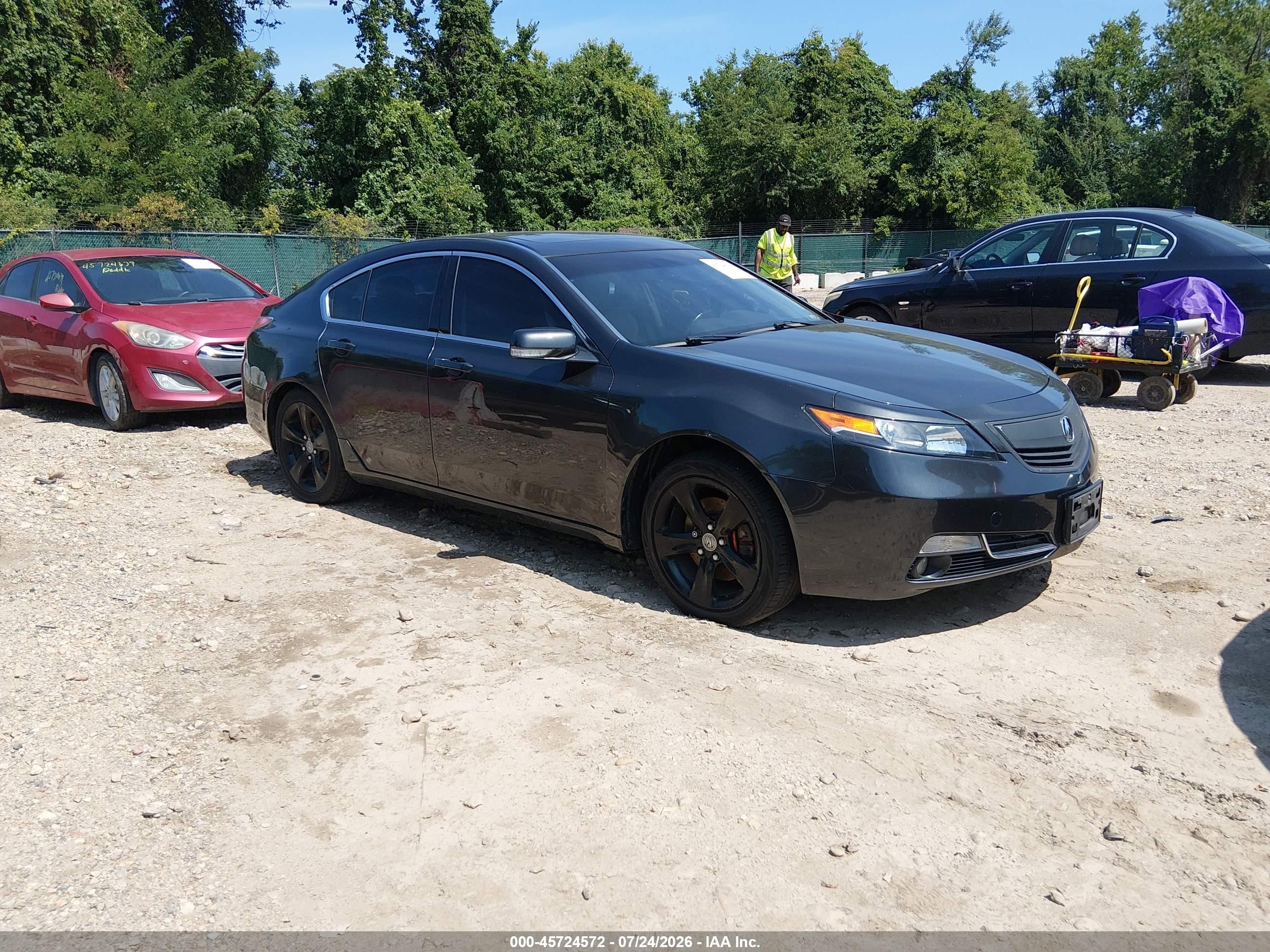 2012 Acura TL Technology, VIN 19UUA9F51CA002068 — Normal wear
