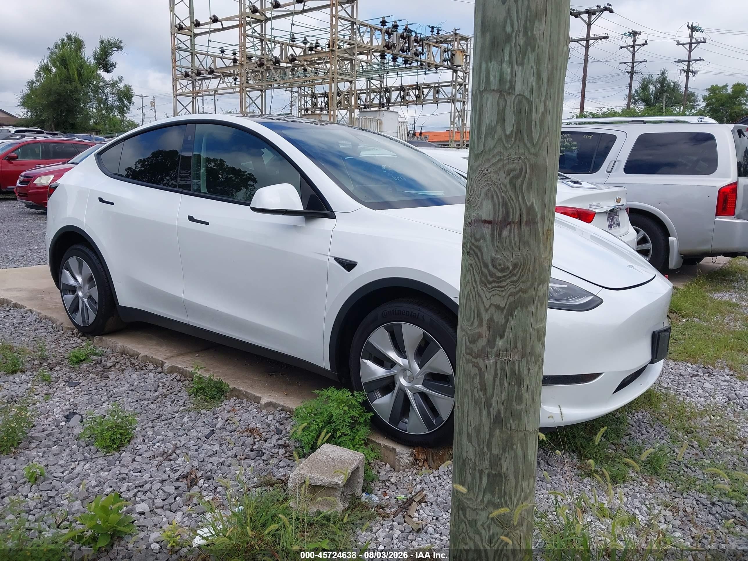 2023 Tesla Model Y Long Range, VIN 7SAYGDEE3PA042300 — Electrical