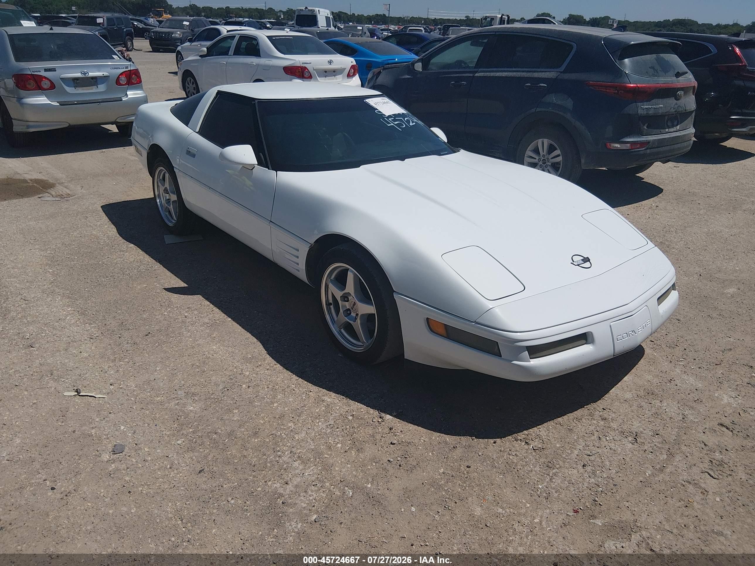 1993 Chevrolet Corvette, VIN 1G1YY23P7P5109562 — Normal wear