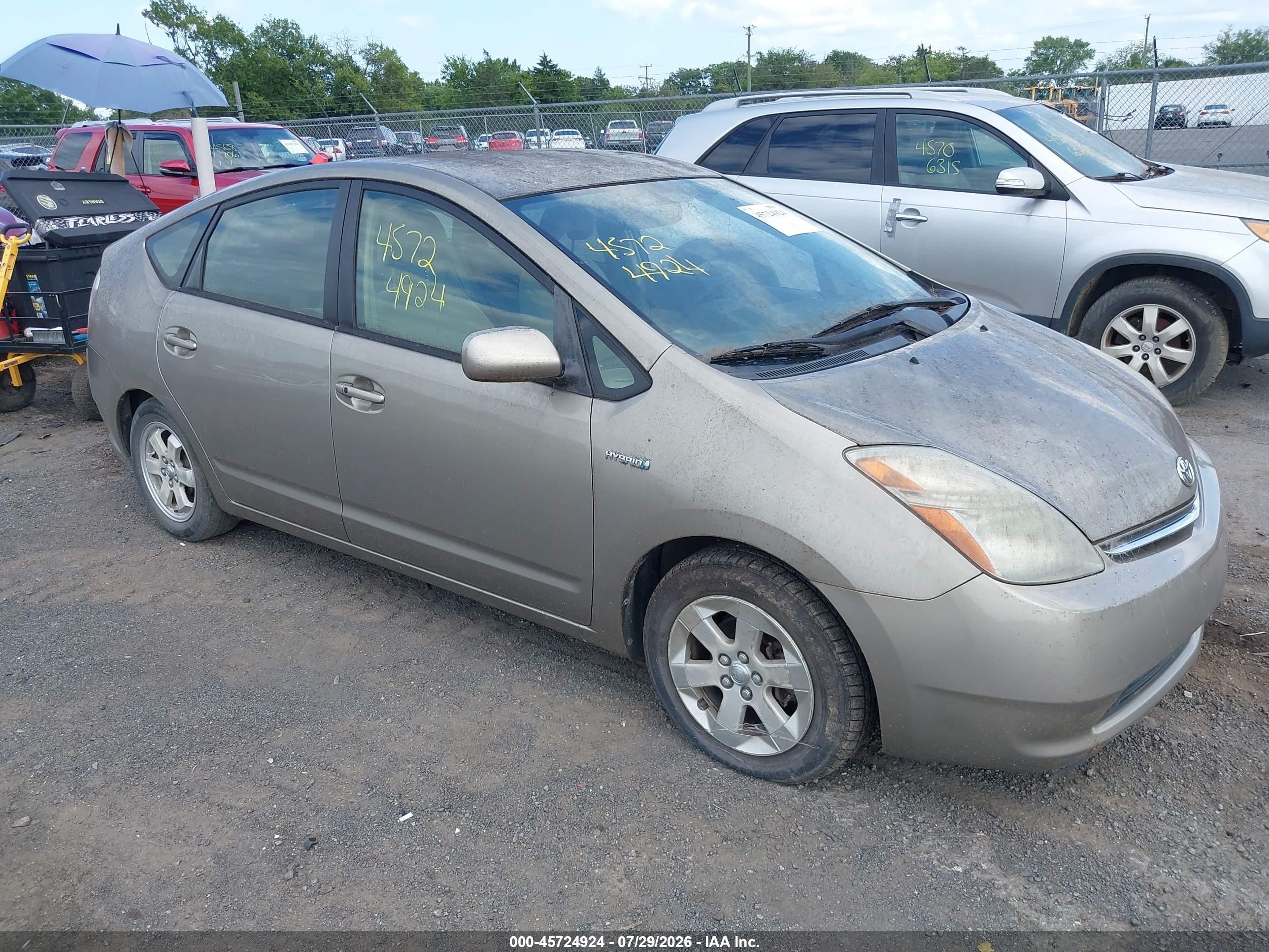 2006 Toyota Prius, VIN JTDKB20U563161601 — Normal wear