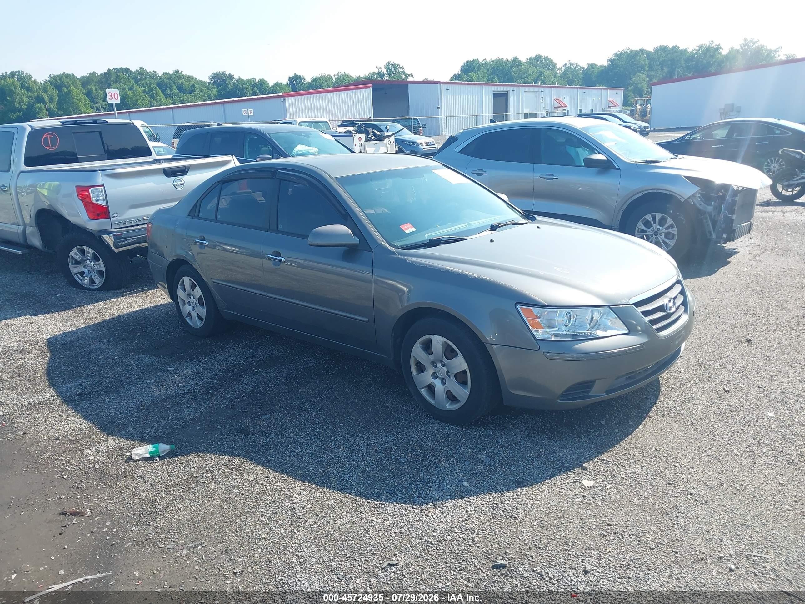 2010 Hyundai Sonata GLS, VIN 5NPET4AC2AH579669 — Обычный износ