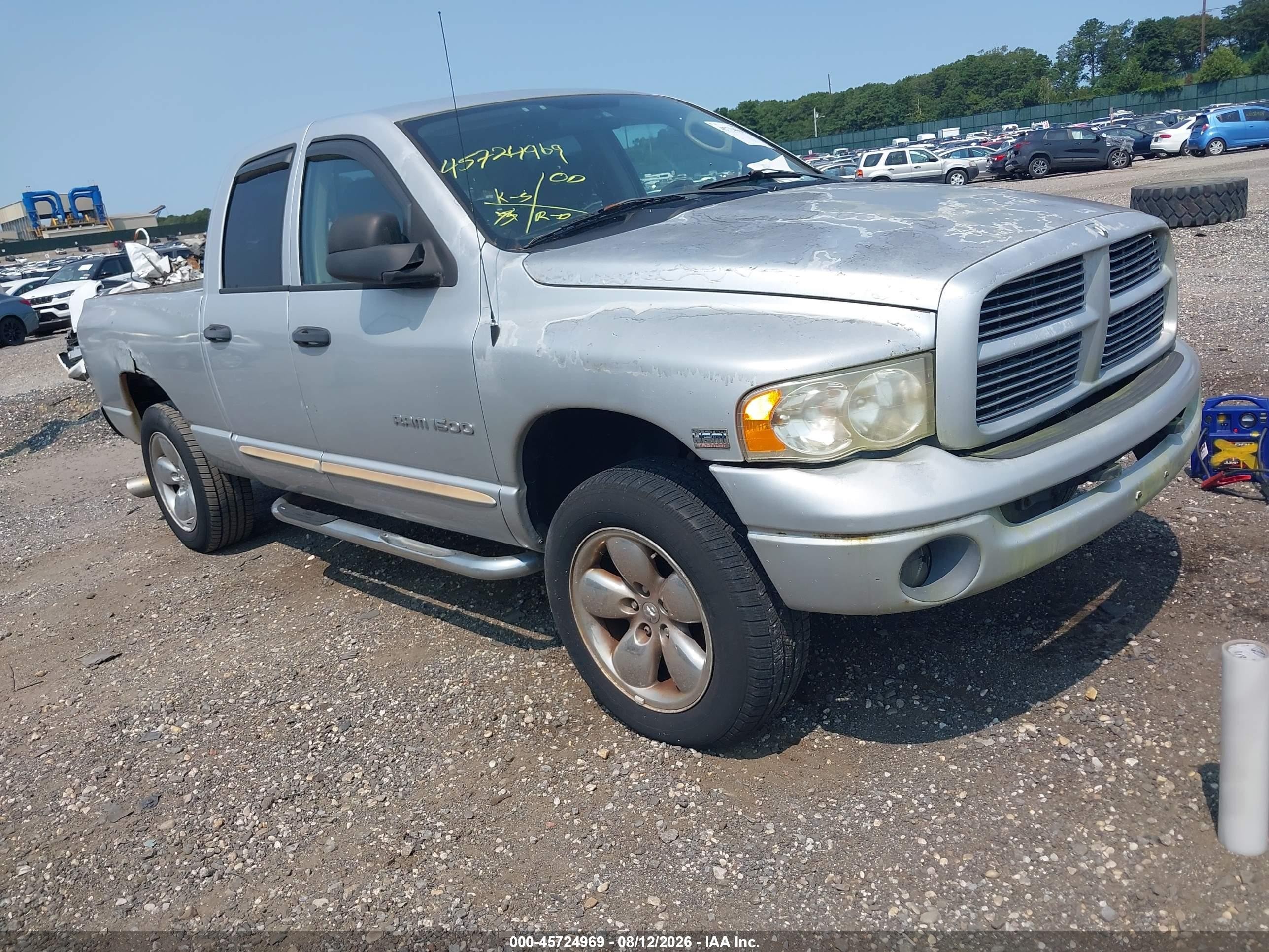 2004 Dodge 1500 SLT, VIN 1D7HU18D14S625690 — Normal wear