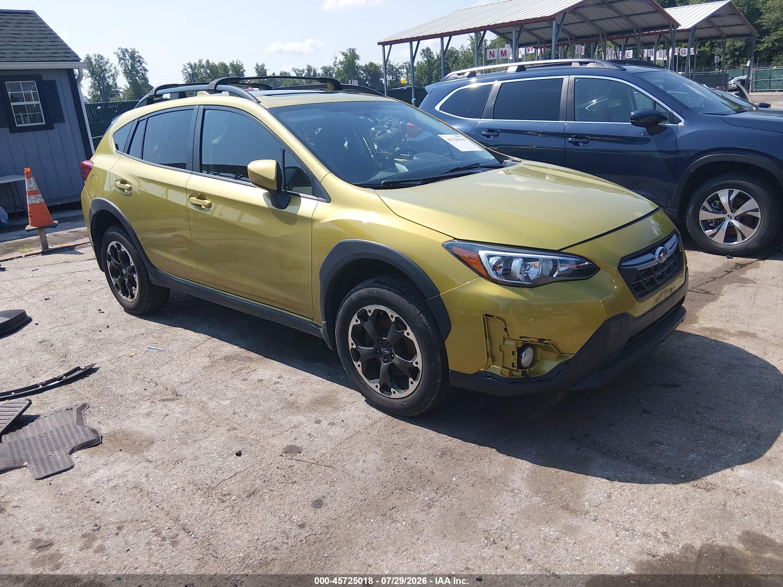 2021 Subaru Crosstrek Premium, VIN JF2GTAEC0MH327103 — Side