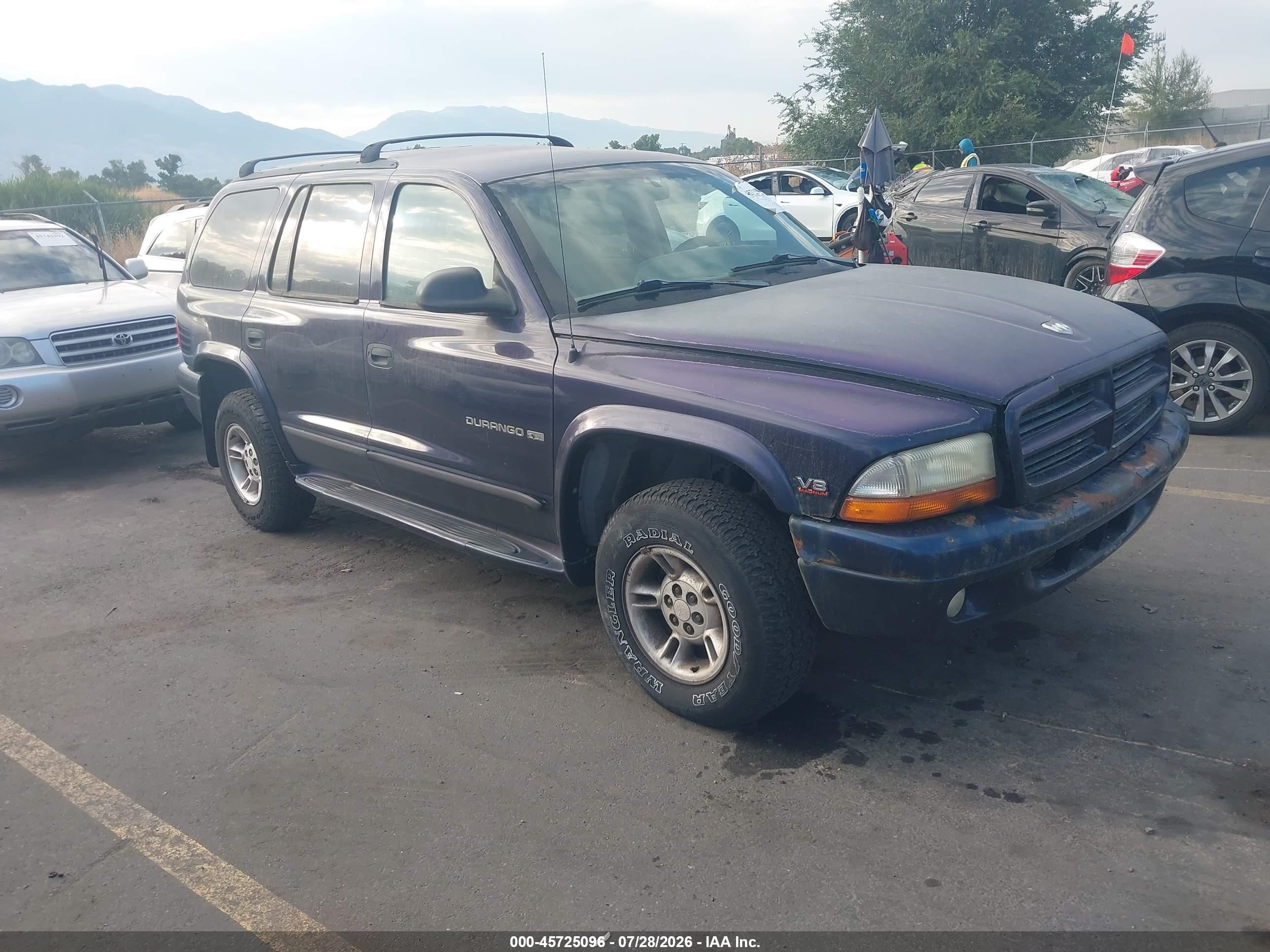 1999 Dodge Durango, VIN 1B4HS28Y2XF525651 — Normal wear