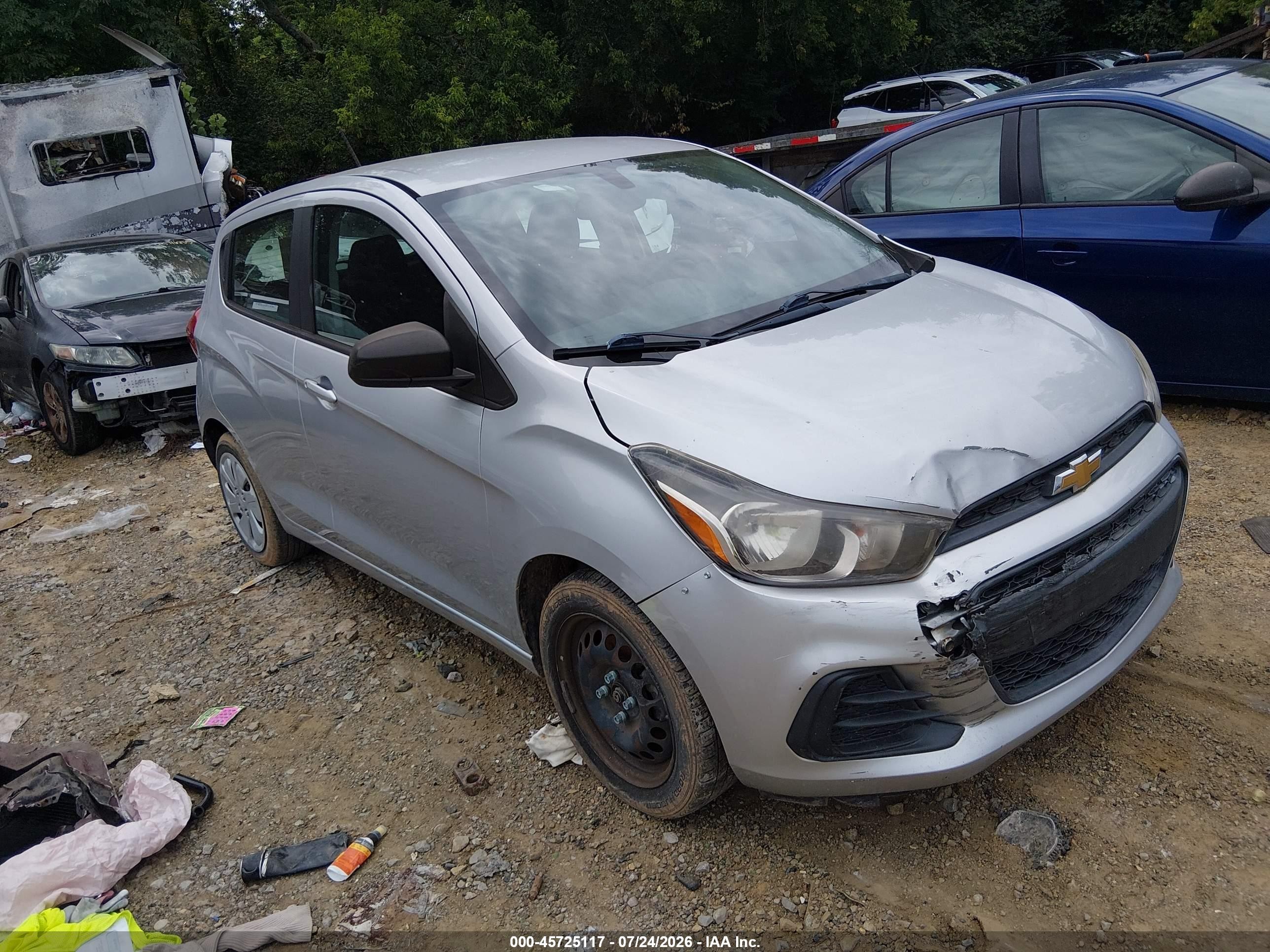 2018 Chevrolet Spark LS, VIN KL8CA6SA4JC472035 — Обычный износ