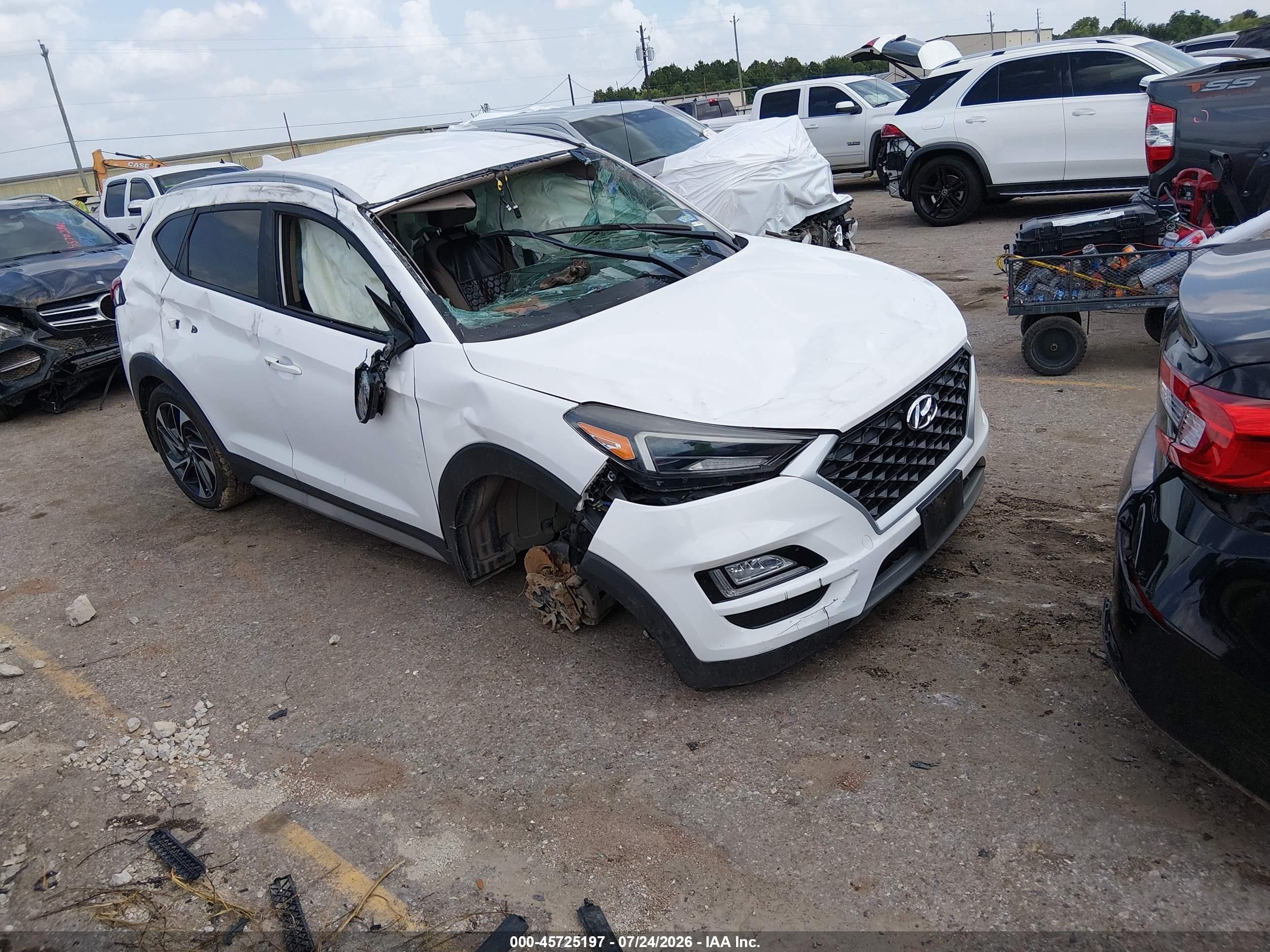 2020 Hyundai Tucson SEL, VIN KM8J33AL1LU091410 — Normal wear