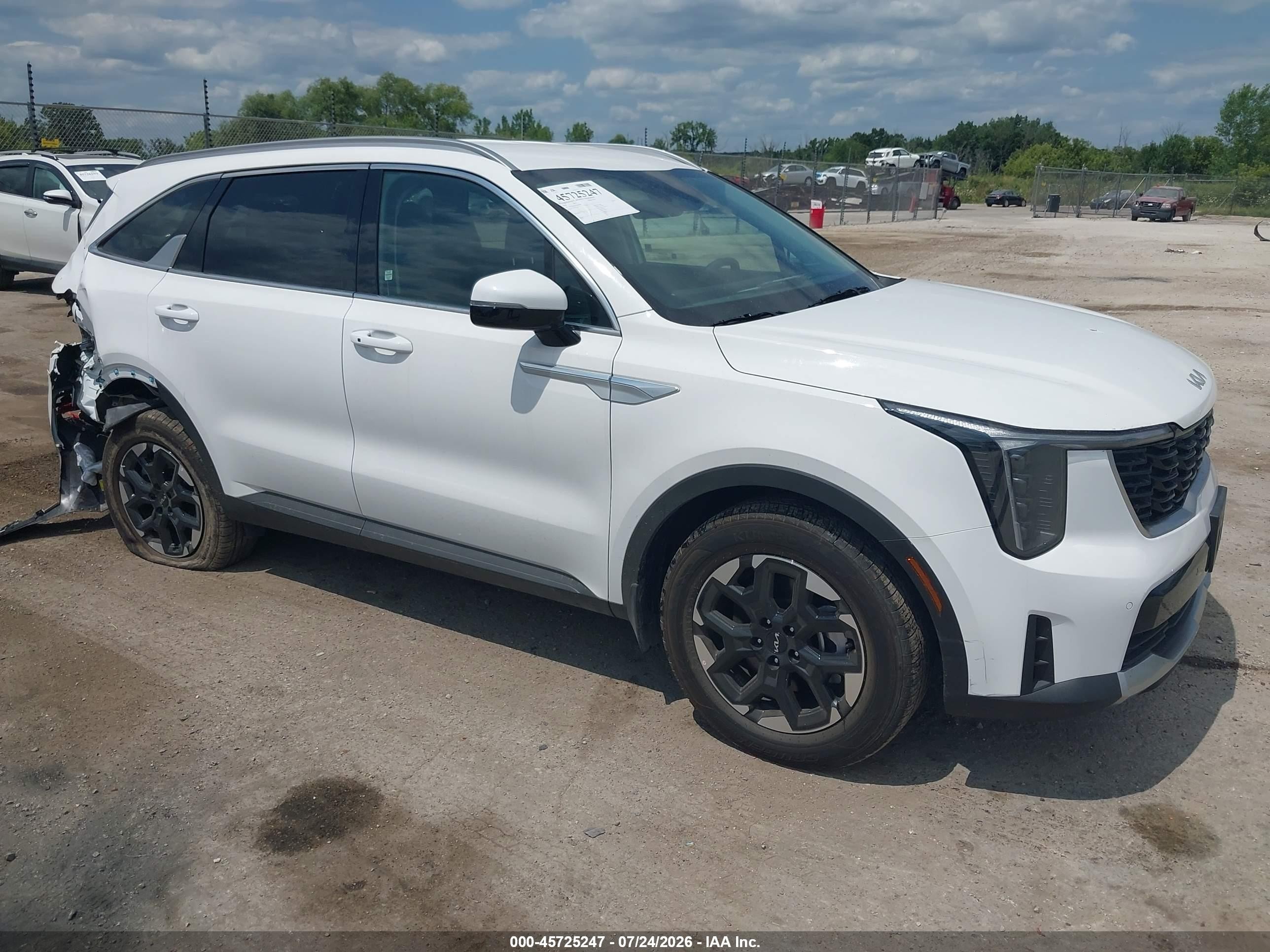 2026 Kia Sorento S, VIN 5XYRL4JC8TG440643 — Rear end