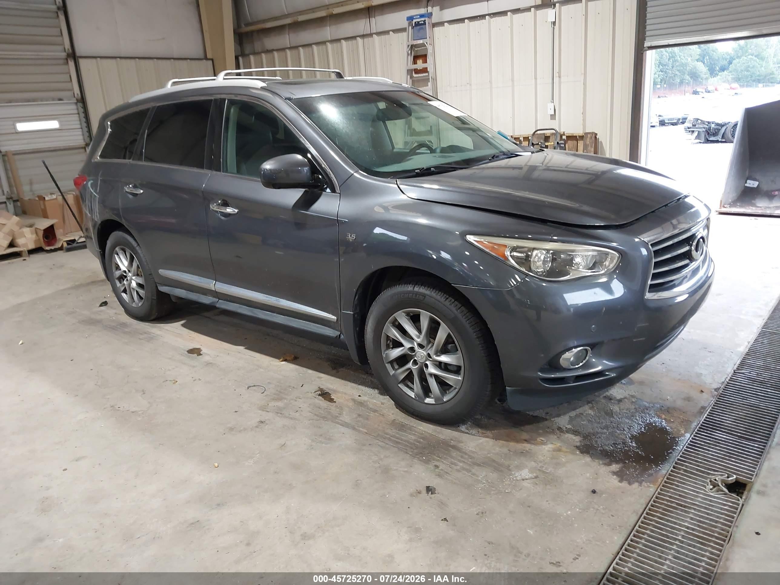 2014 Infiniti QX60, VIN 5N1AL0MM9EC555507 — Normal wear