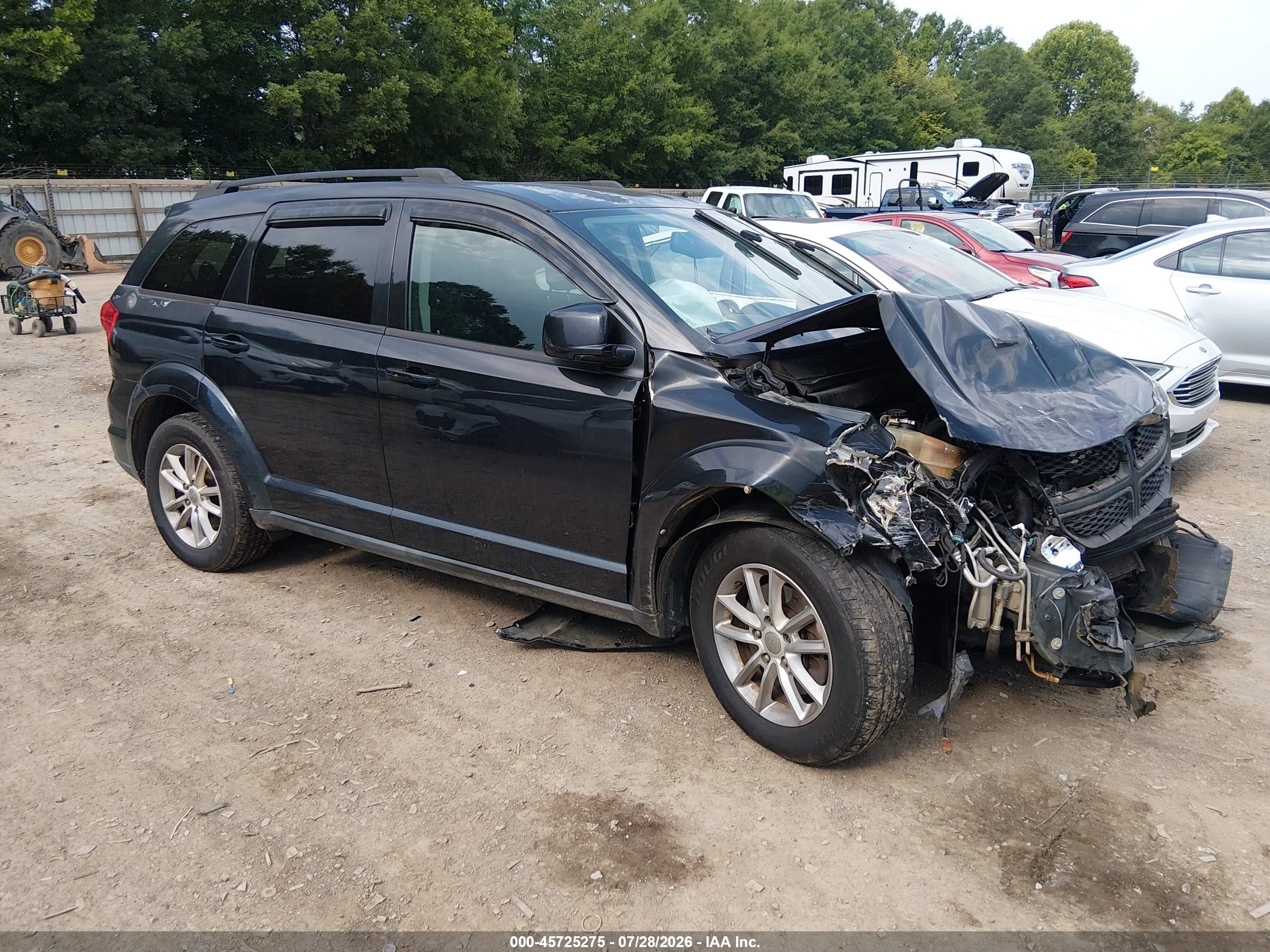 2013 Dodge Journey SXT, VIN 3C4PDDBG1DT504618 — Front end