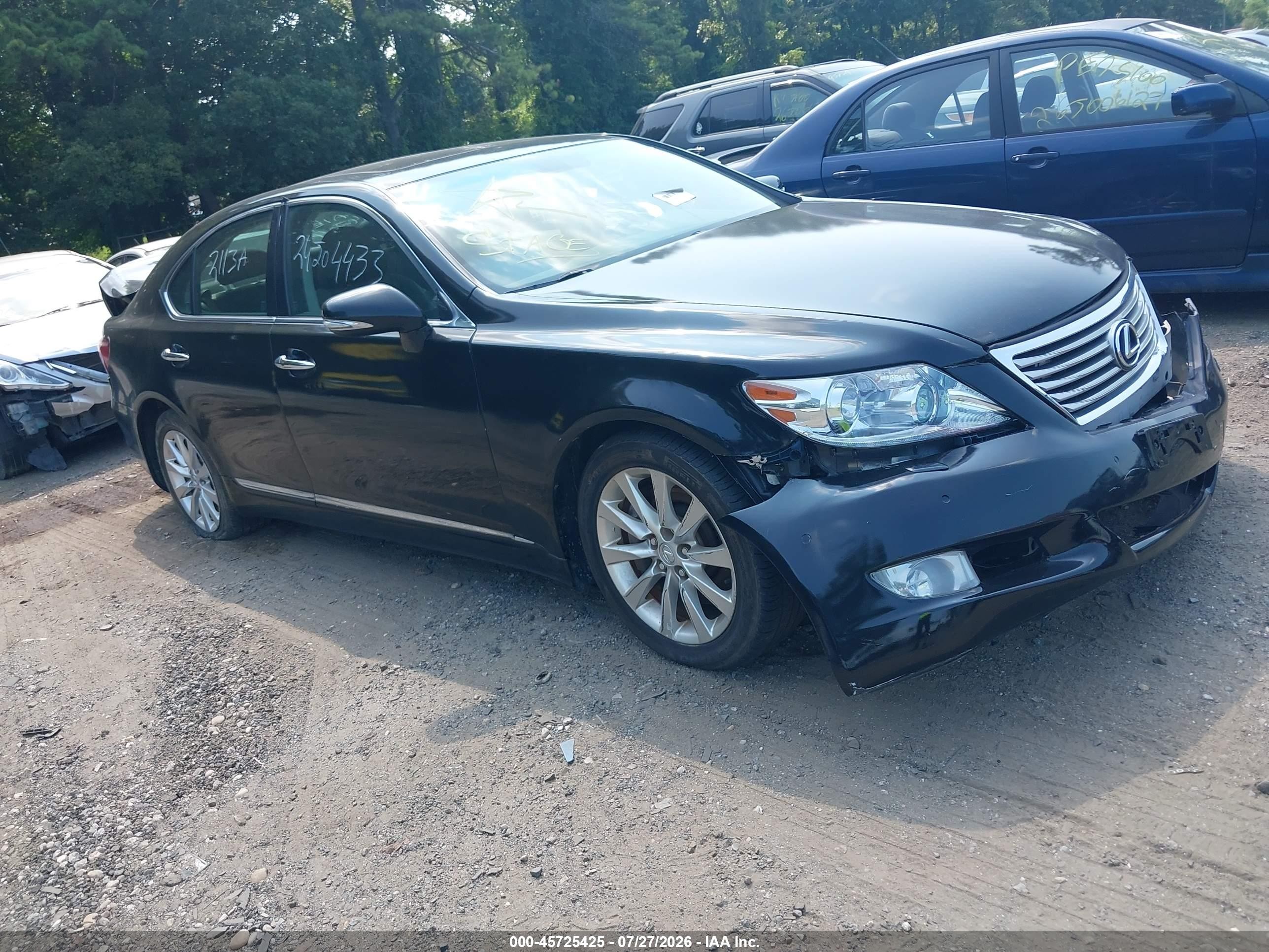 2012 Lexus LS 460, VIN JTHCL5EF8C5013566 — All over