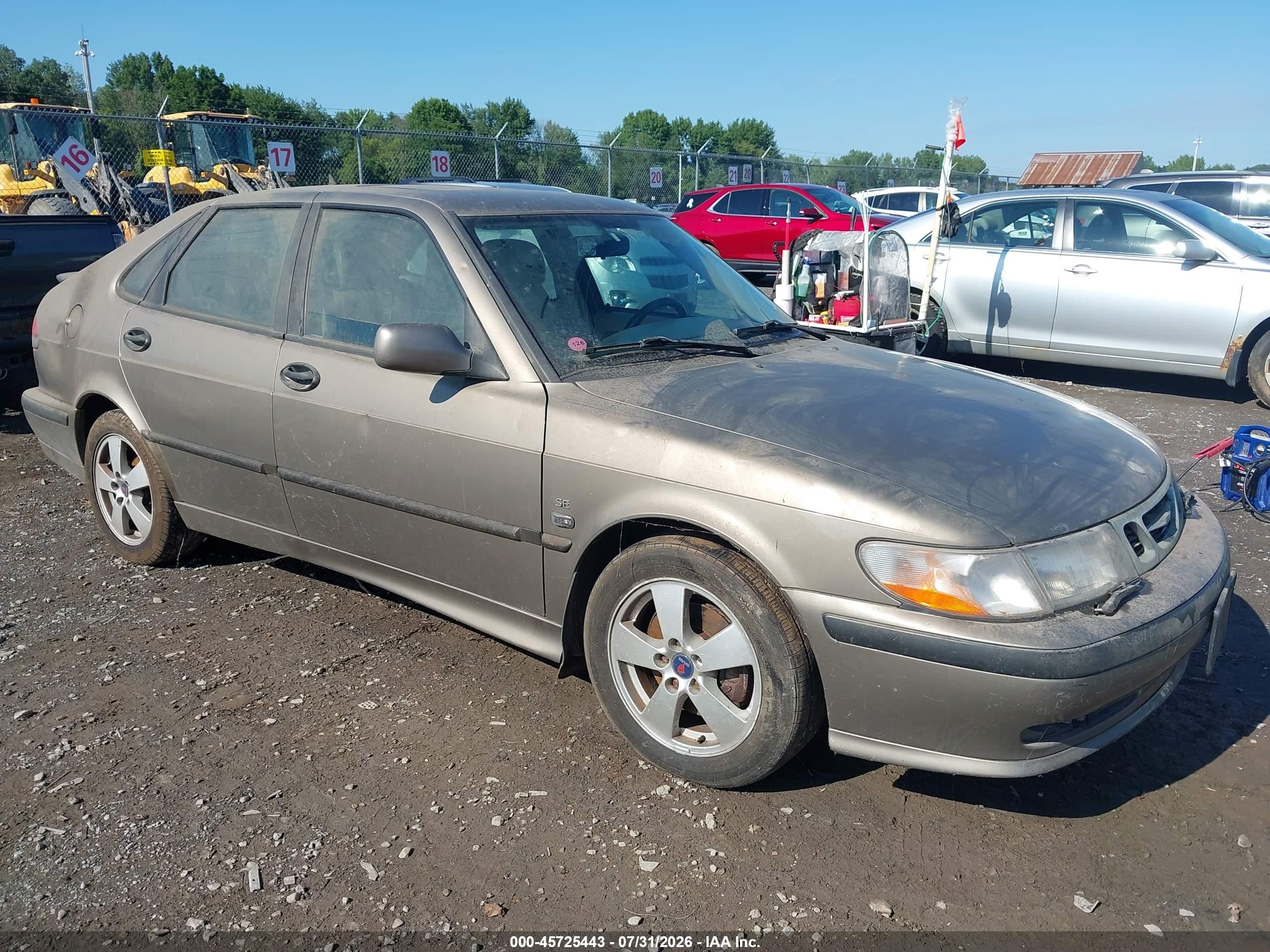 2002 Saab 9-3 SE, VIN YS3DF58K422004281 — Normal wear