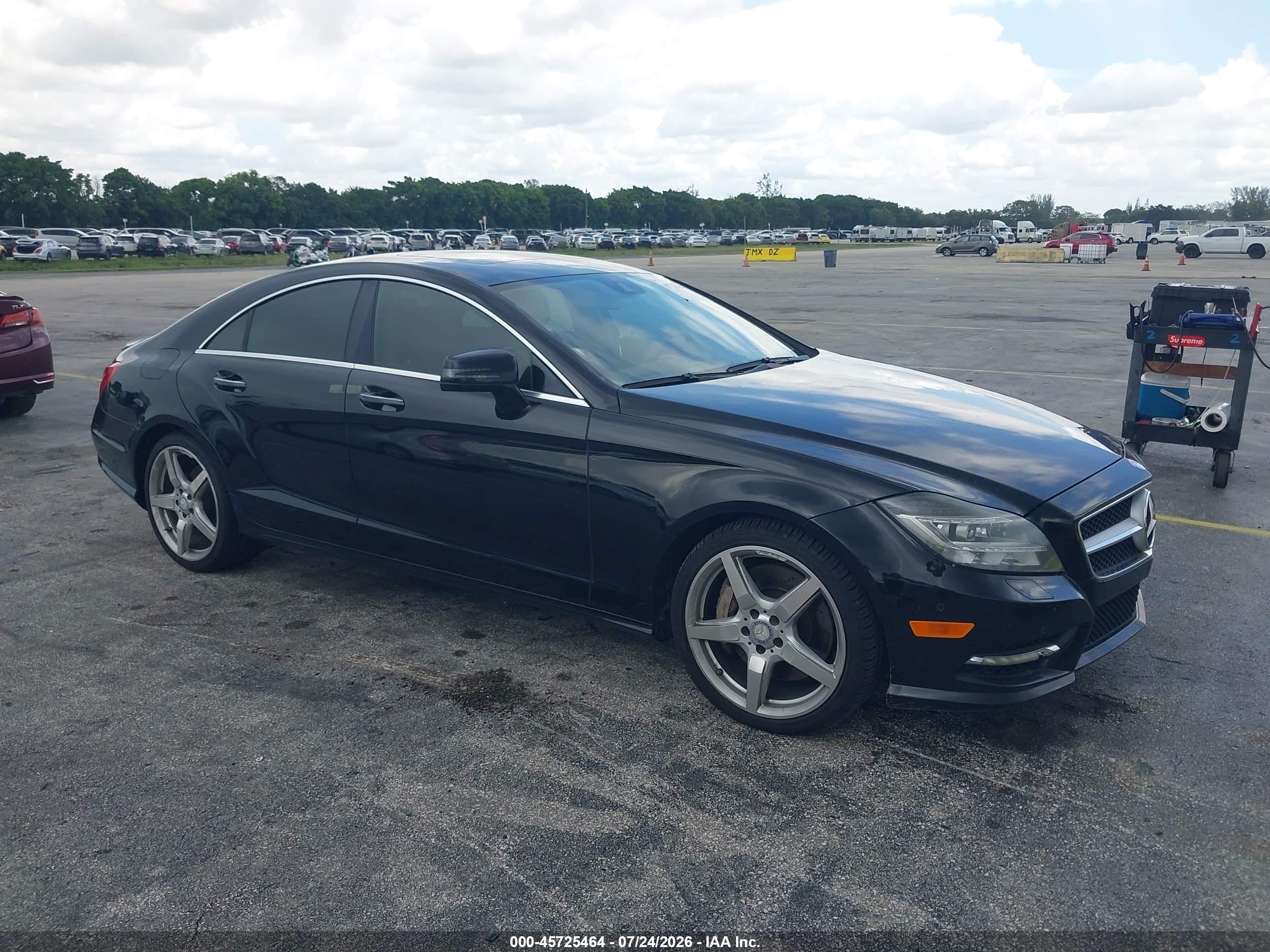 2014 Mercedes-Benz CLS 550, VIN WDDLJ7DB9EA094336 — Normal wear