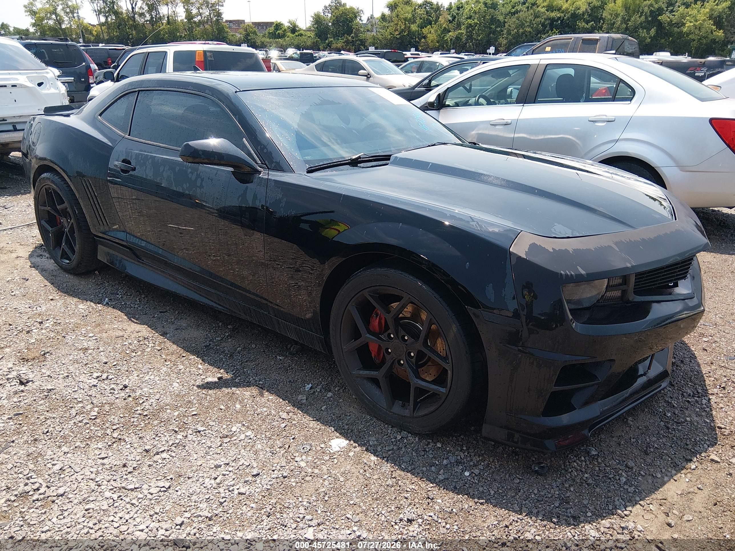 2010 Chevrolet Camaro 2SS, VIN 2G1FT1EW0A9137377 — Normal wear