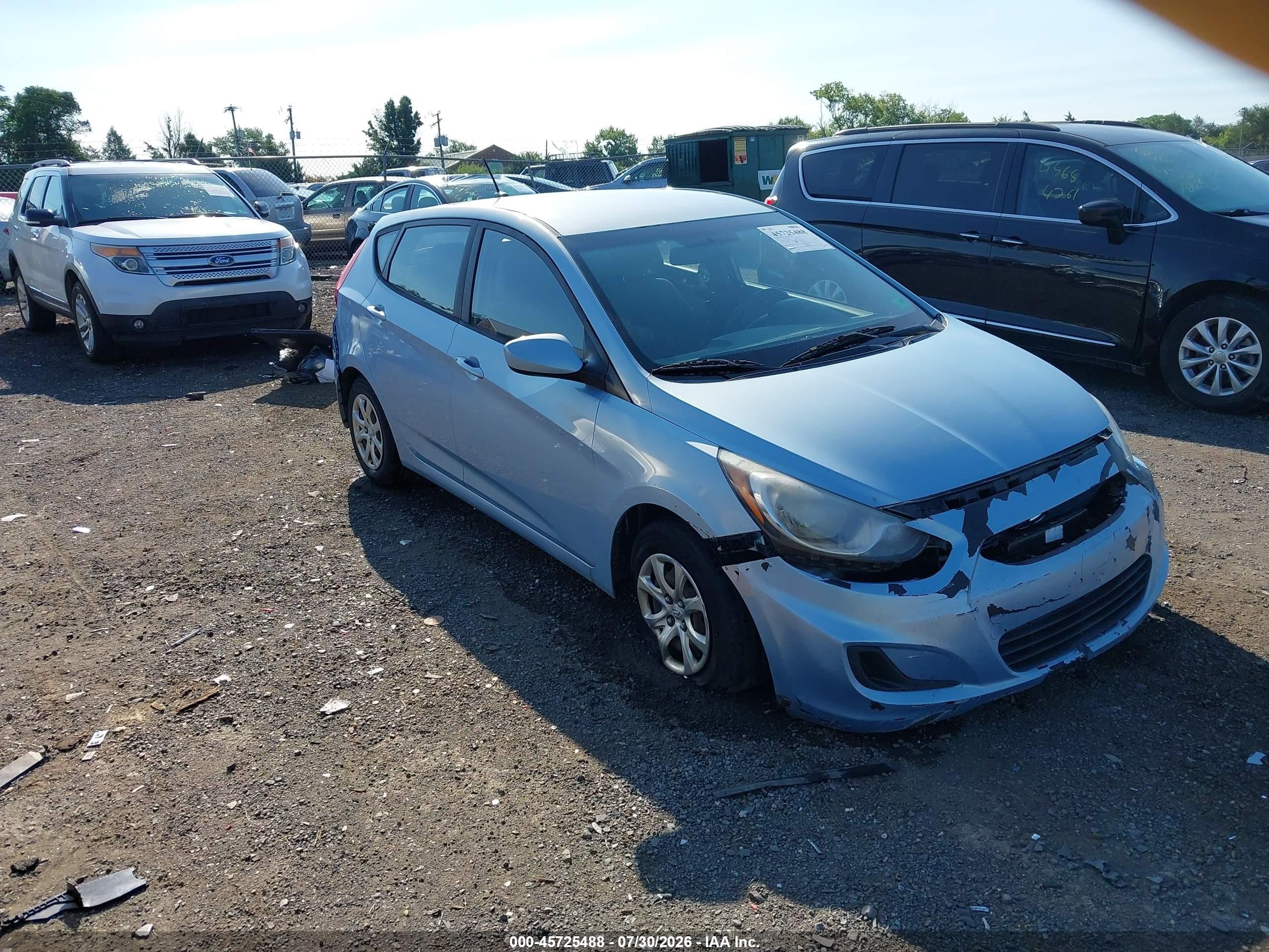 2013 Hyundai Accent GS, VIN KMHCT5AE1DU060150 — All over