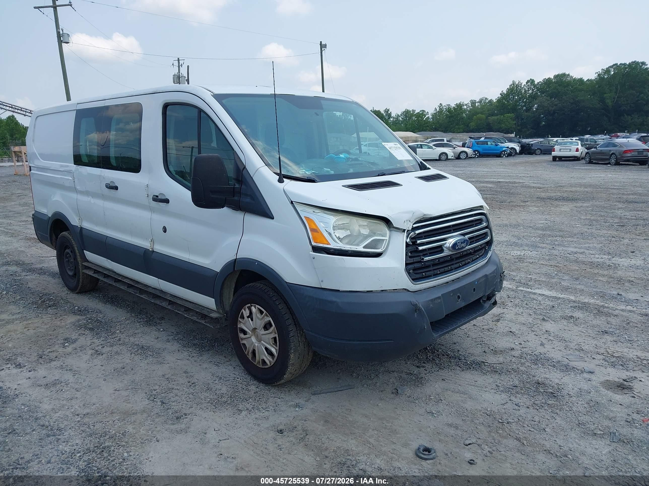 2015 Ford Transit Cargo, VIN 1FTNR1ZM3FKA34163 — All over