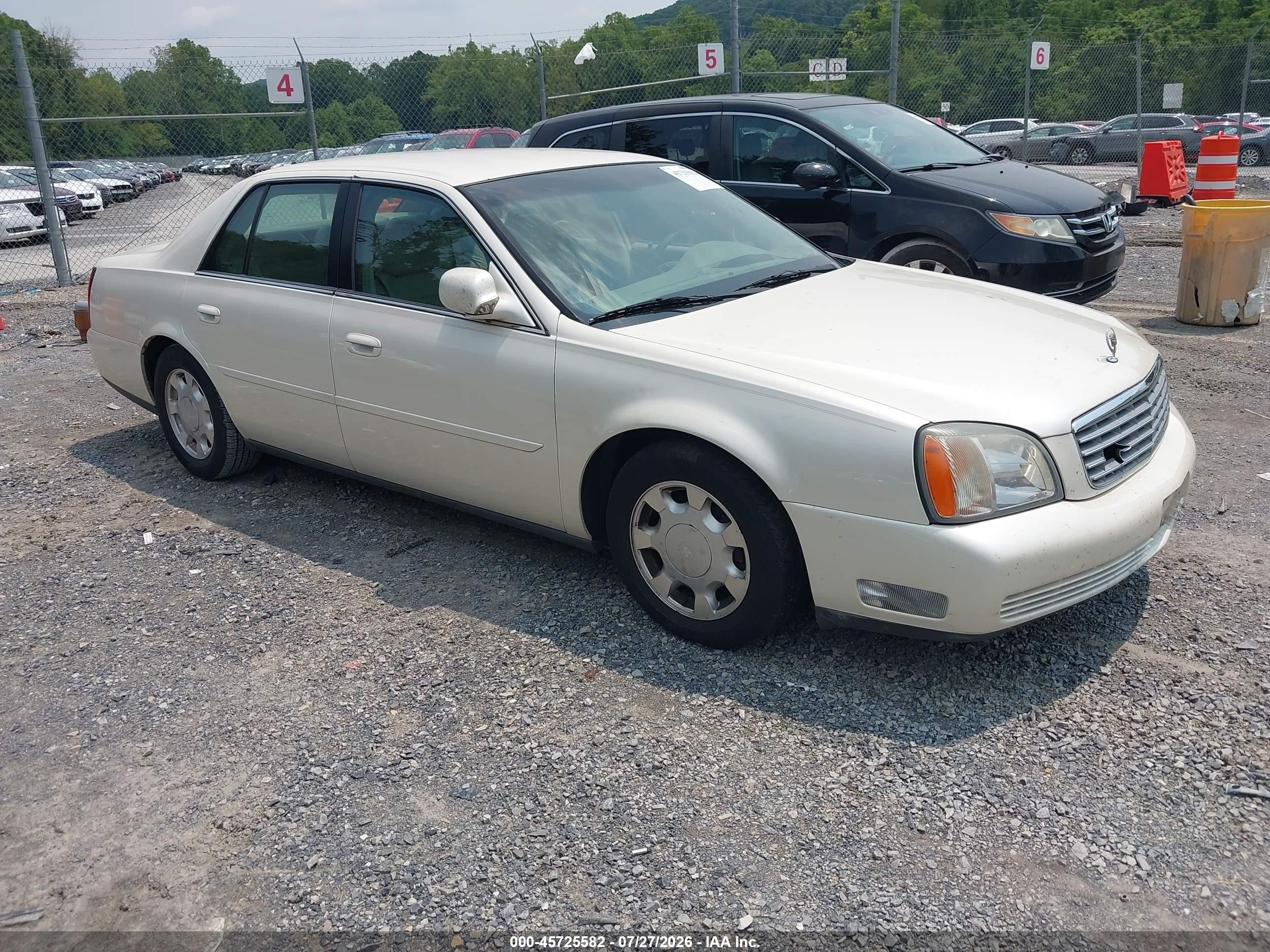 2000 Cadillac DeVille, VIN 1G6KD54Y4YU343797 — Not stated