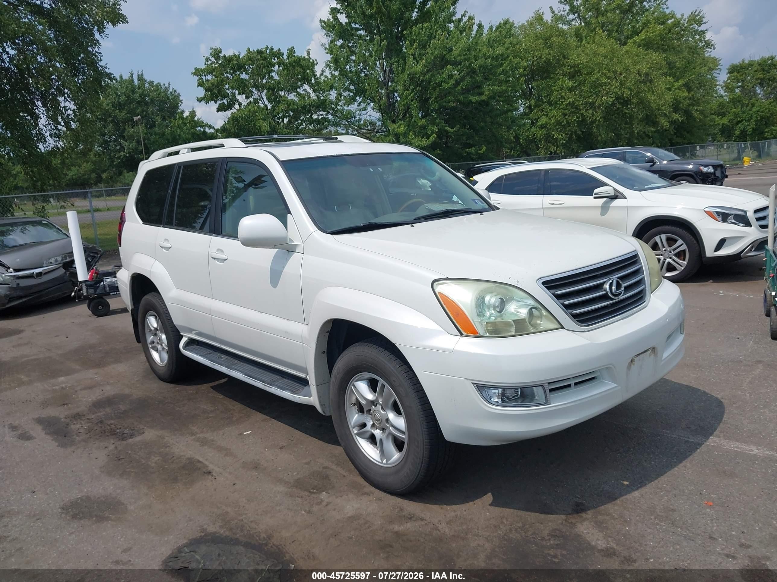 2007 Lexus GX 470, VIN JTJBT20XX70148348 — Бок