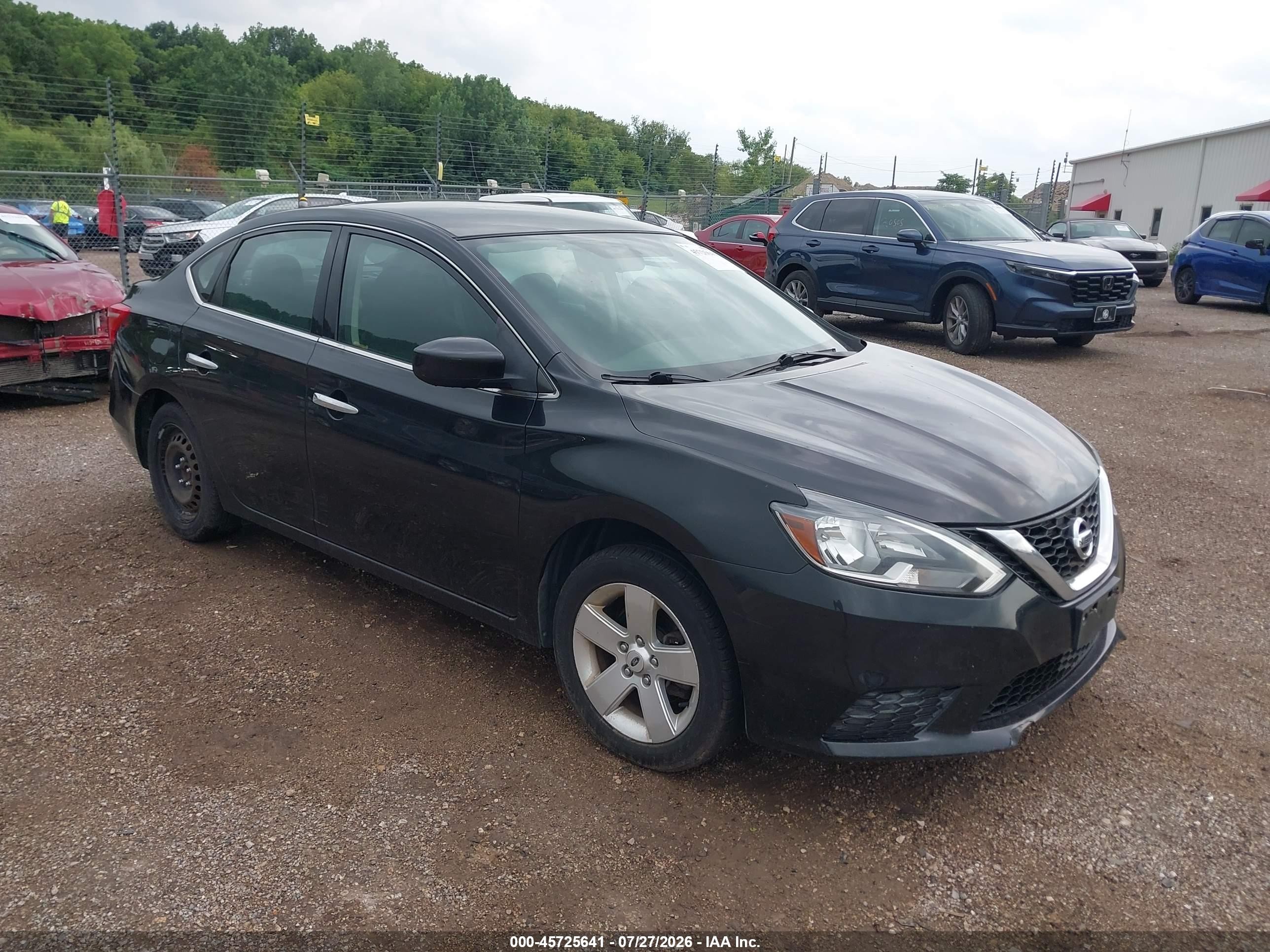2016 Nissan Sentra SV, VIN 3N1AB7AP4GY247382 — Normal wear