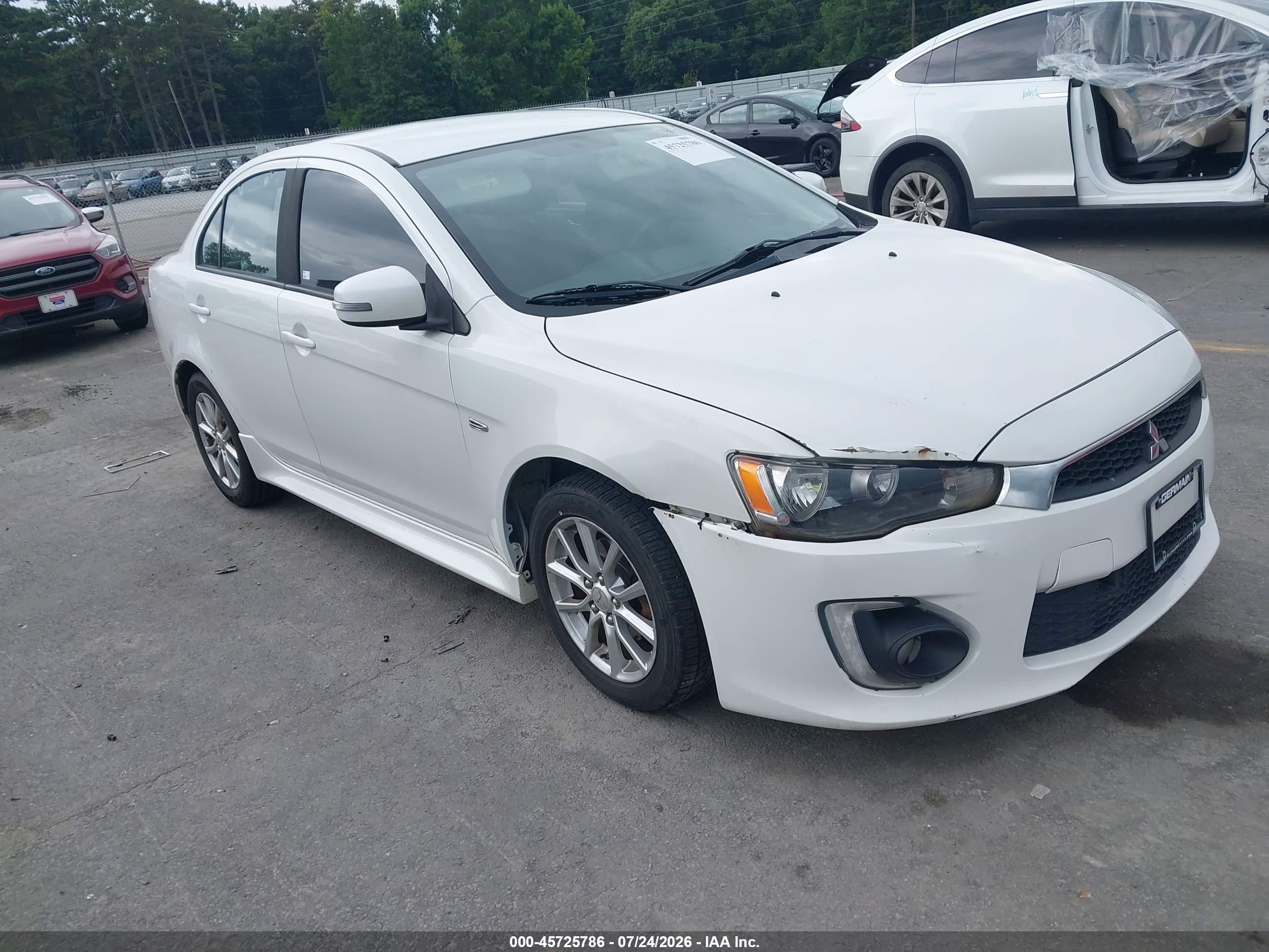 2016 Mitsubishi Lancer ES, VIN JA32U2FUXGU007381 — Normal wear