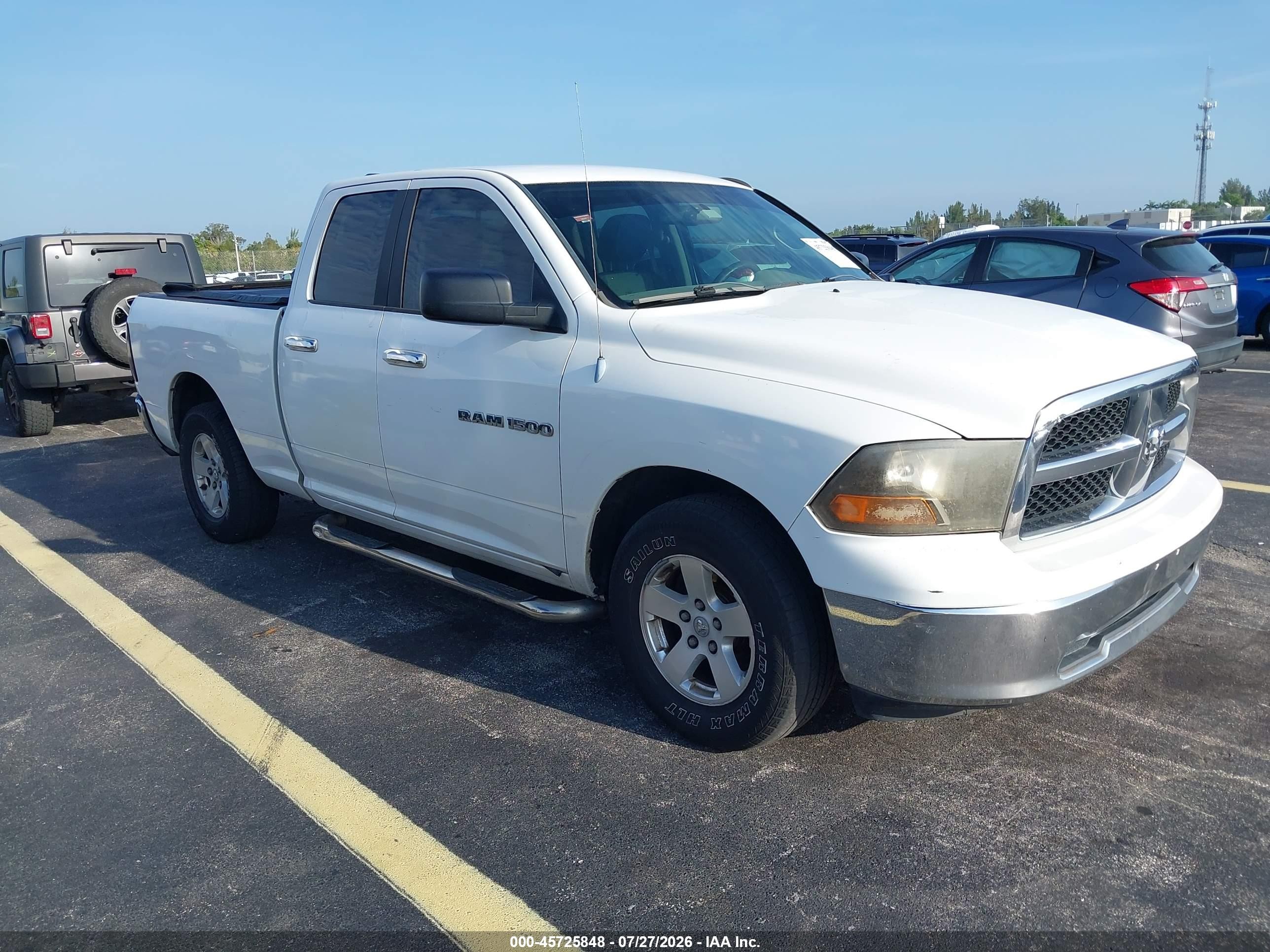 2011 Ram 1500 ST, VIN 1D7RB1GP6BS533302 — Rear end