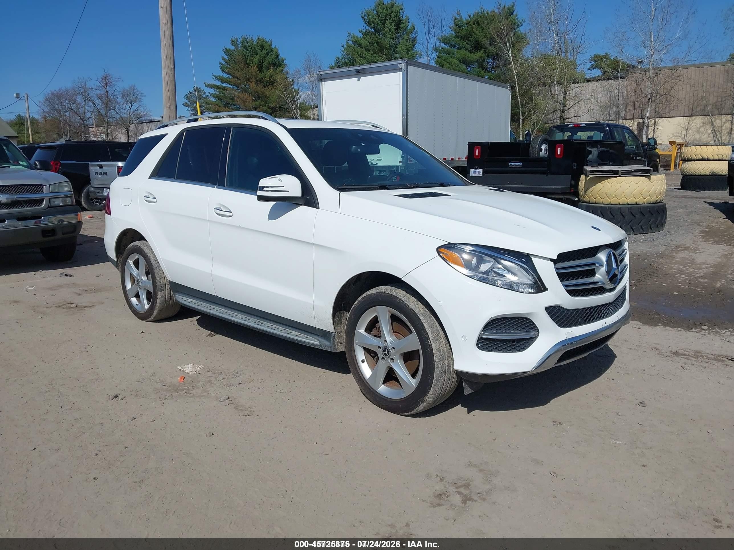 2018 Mercedes-Benz GLE 350, VIN 4JGDA5HBXJB087148 — Normal wear