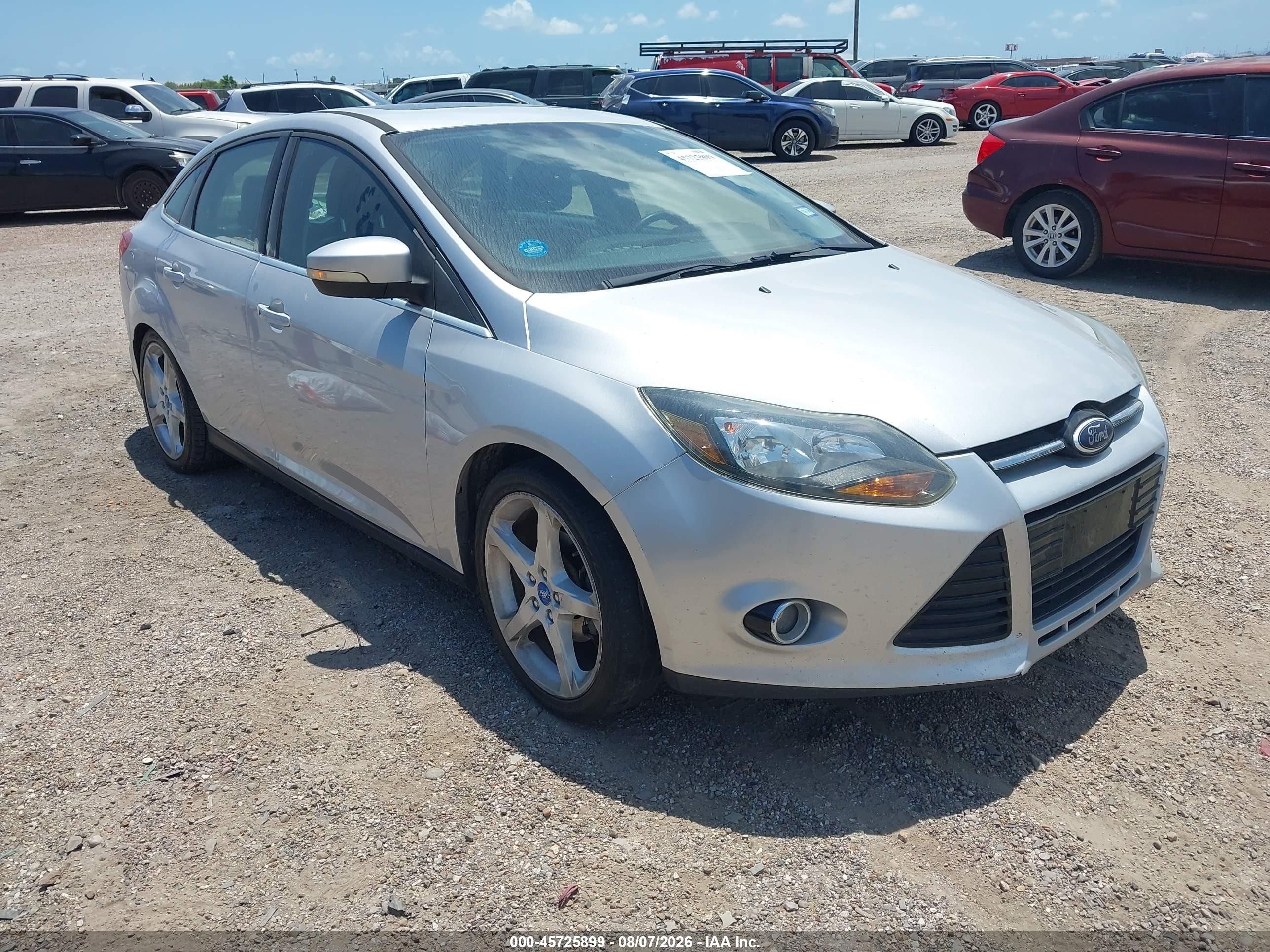 2013 Ford Focus Titanium, VIN 1FADP3J28DL177839 — Repossession